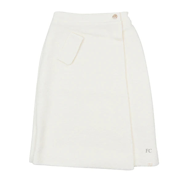 LRDM Mara Tweed Skirt Sand