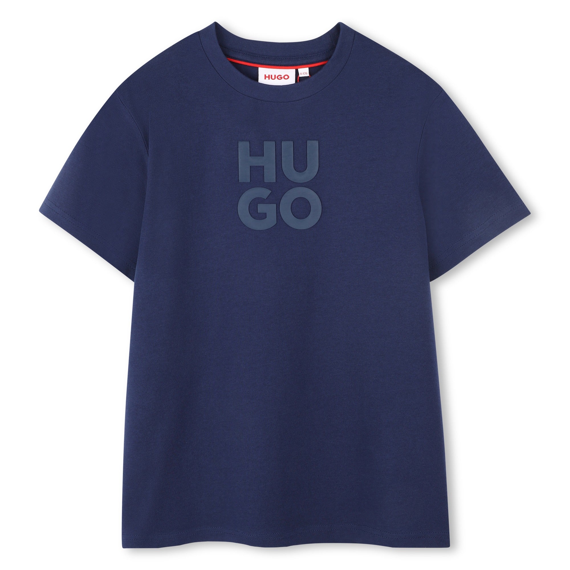 Hugo Short Sleeve T-Shirt With Stacked Logo