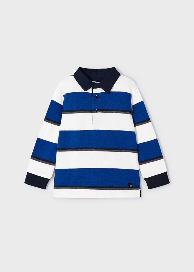 Mayoral Blue Stripe (4102-39) Polo