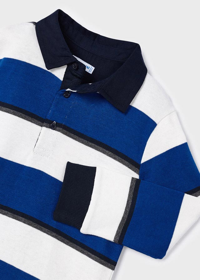 Mayoral Blue Stripe (4102-39) Polo