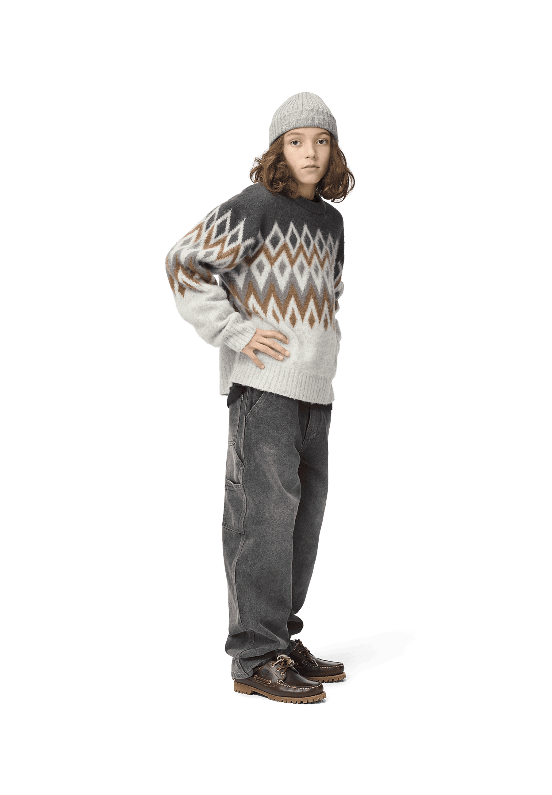 Molo Boys Baes Nordic Nordic Stone Sweater