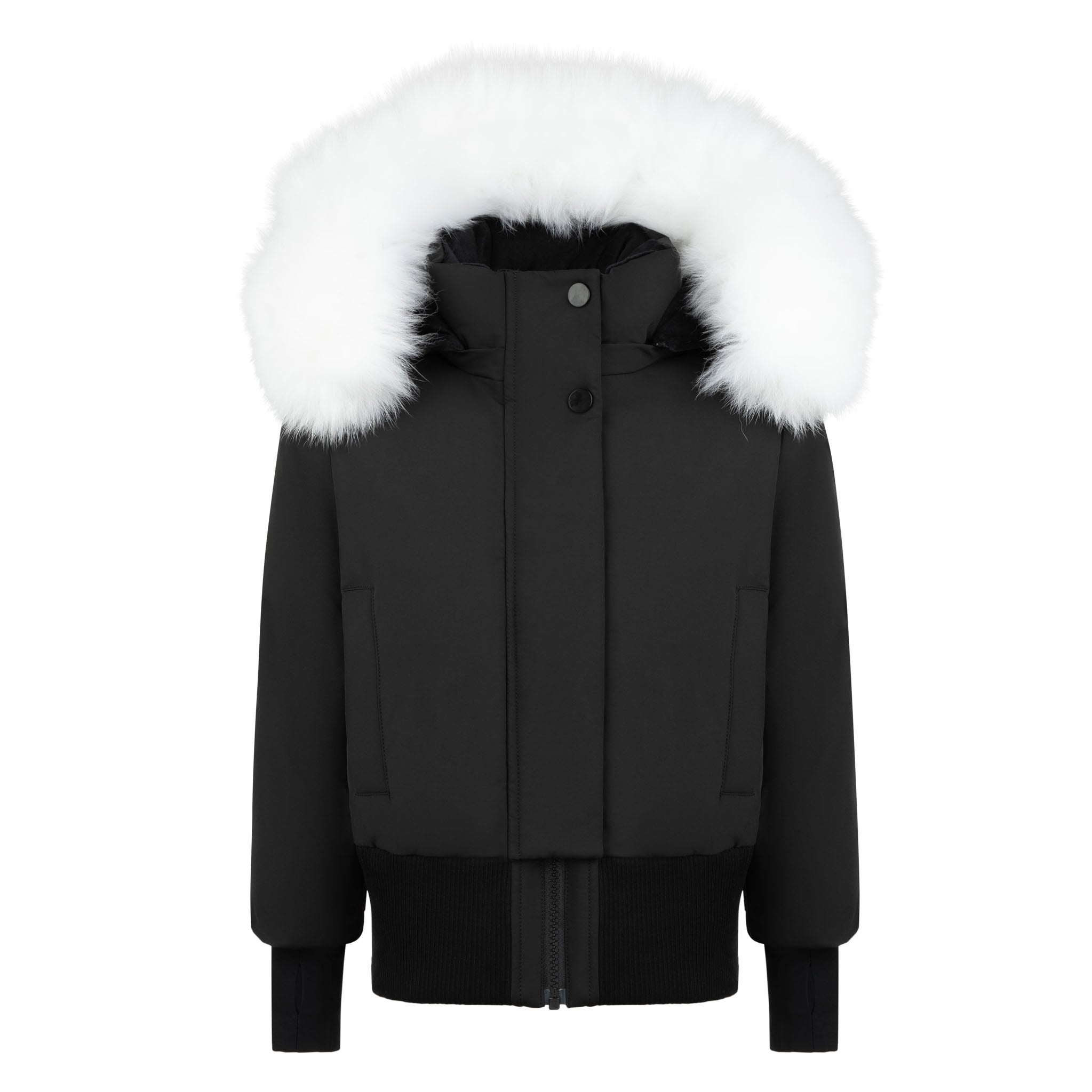 Pramie Girls Bomber Jacket Black - Once Child and Teen
