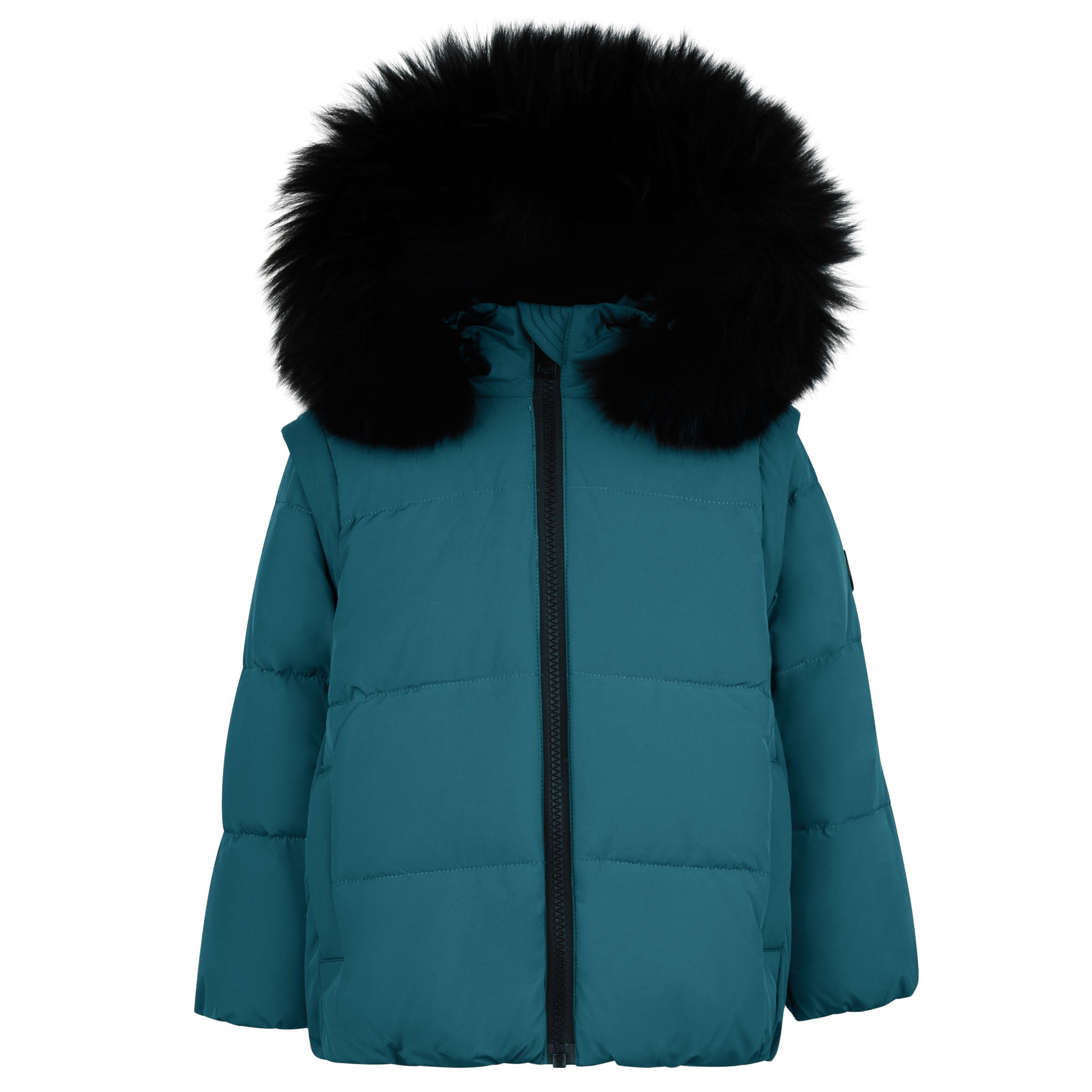 Pramie Little Boys Jacket Teal