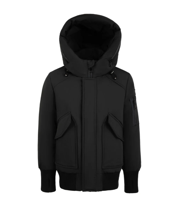 Pramie Boys Jacket Without Fur Black