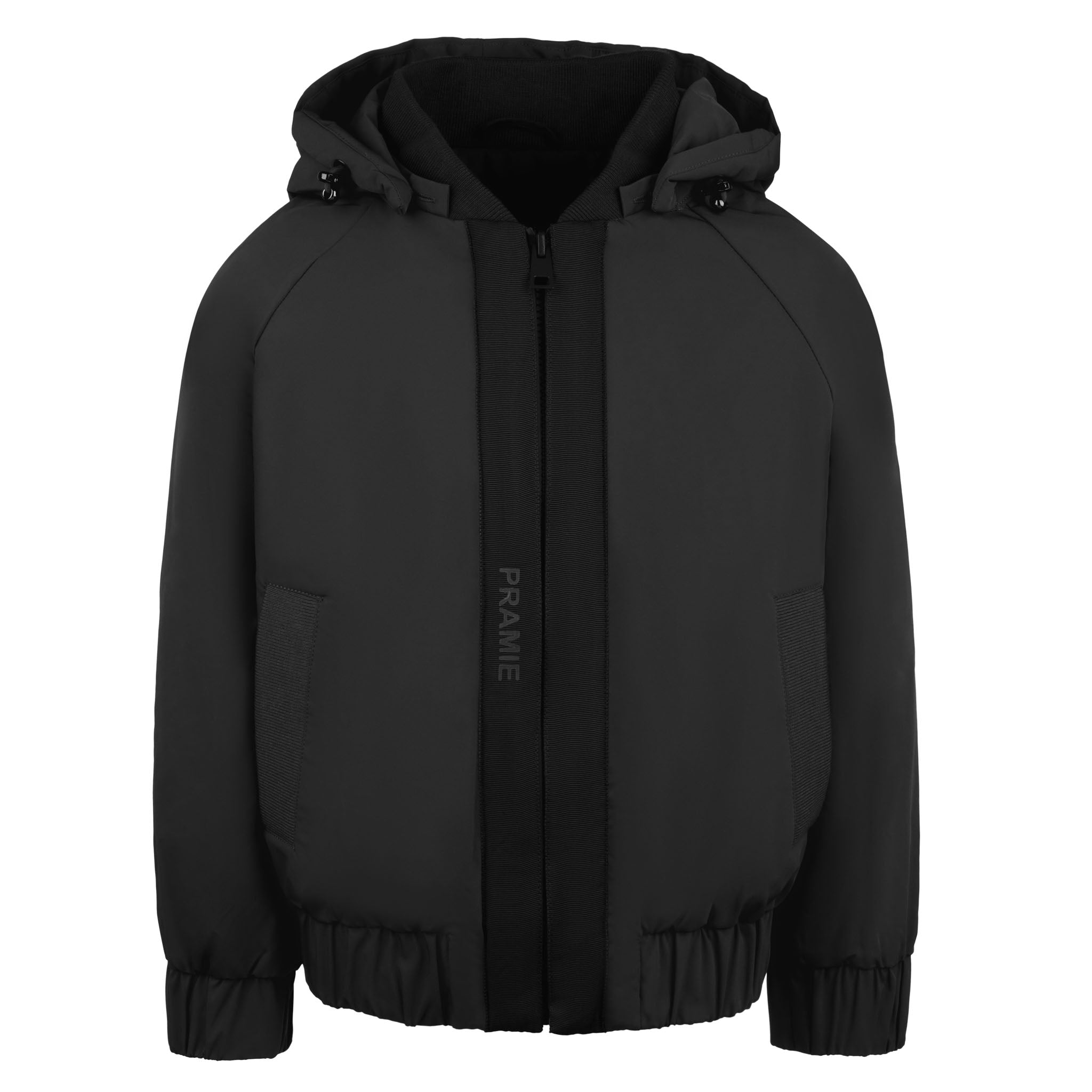 Pramie Ribbon Fall Jacket Black