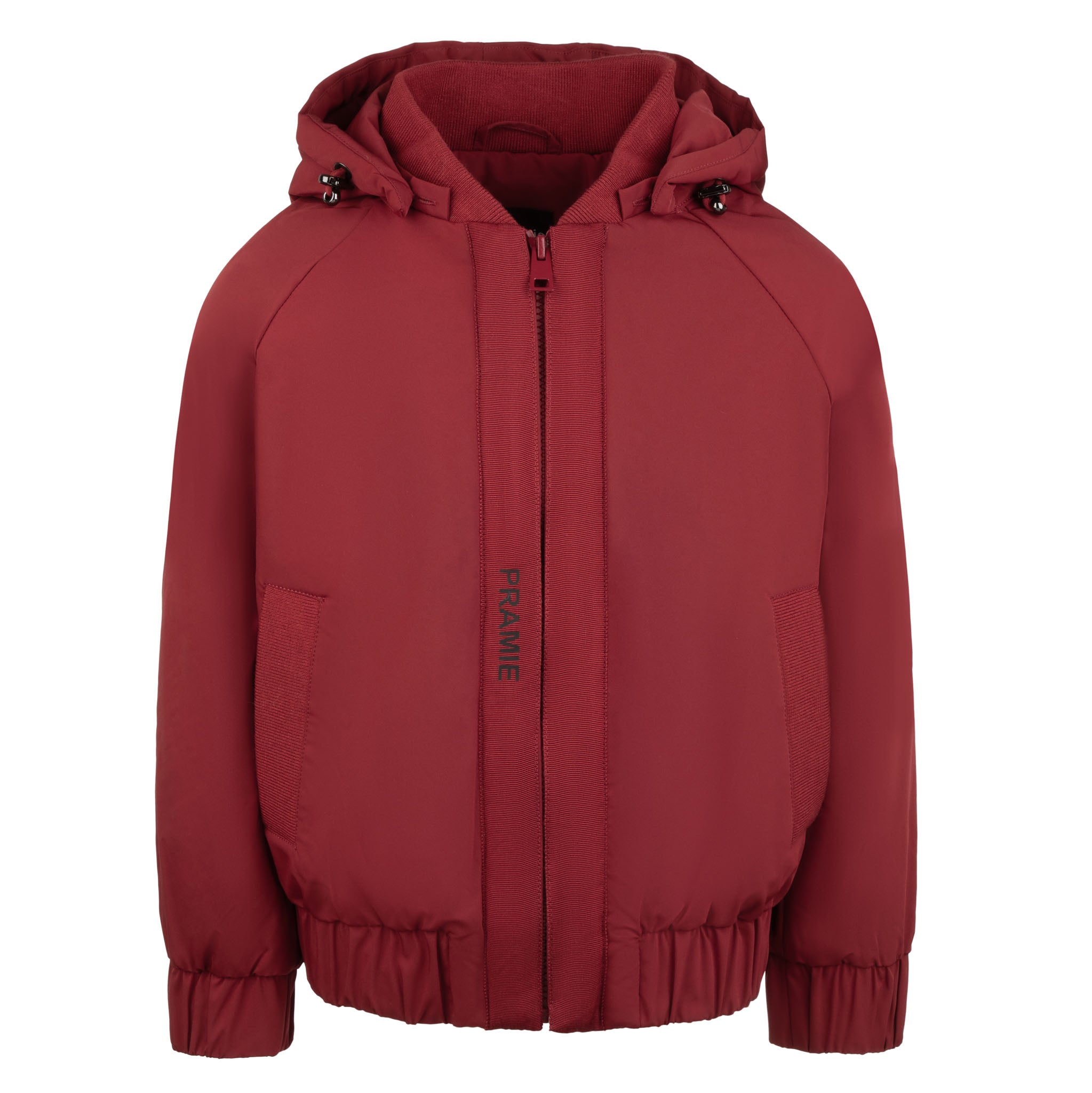 Pramie Ribbon Fall Jacket Red