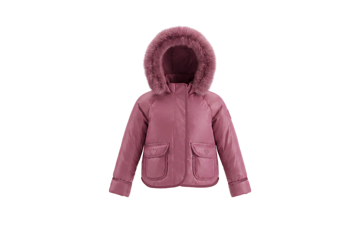 Pramie Girls Corduroy Jacket Rose