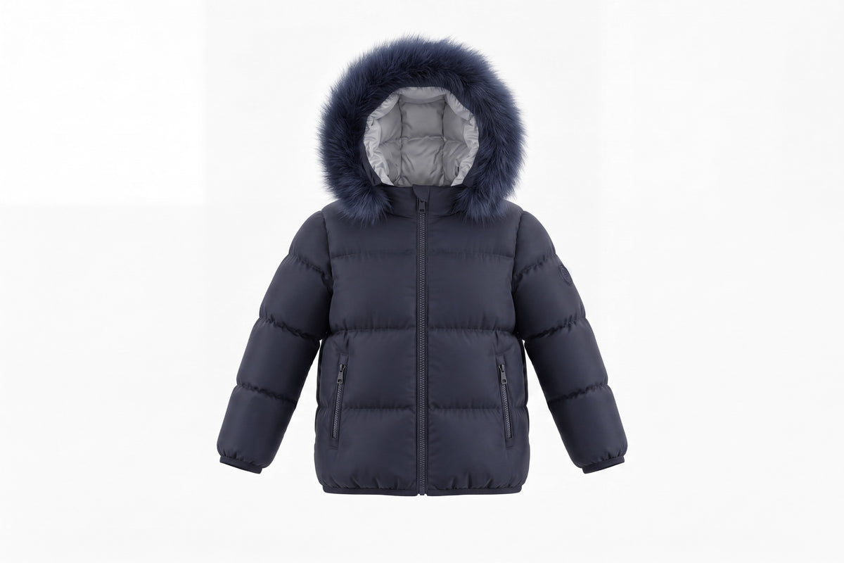 Pramie Boys Contrast Navy/Grey