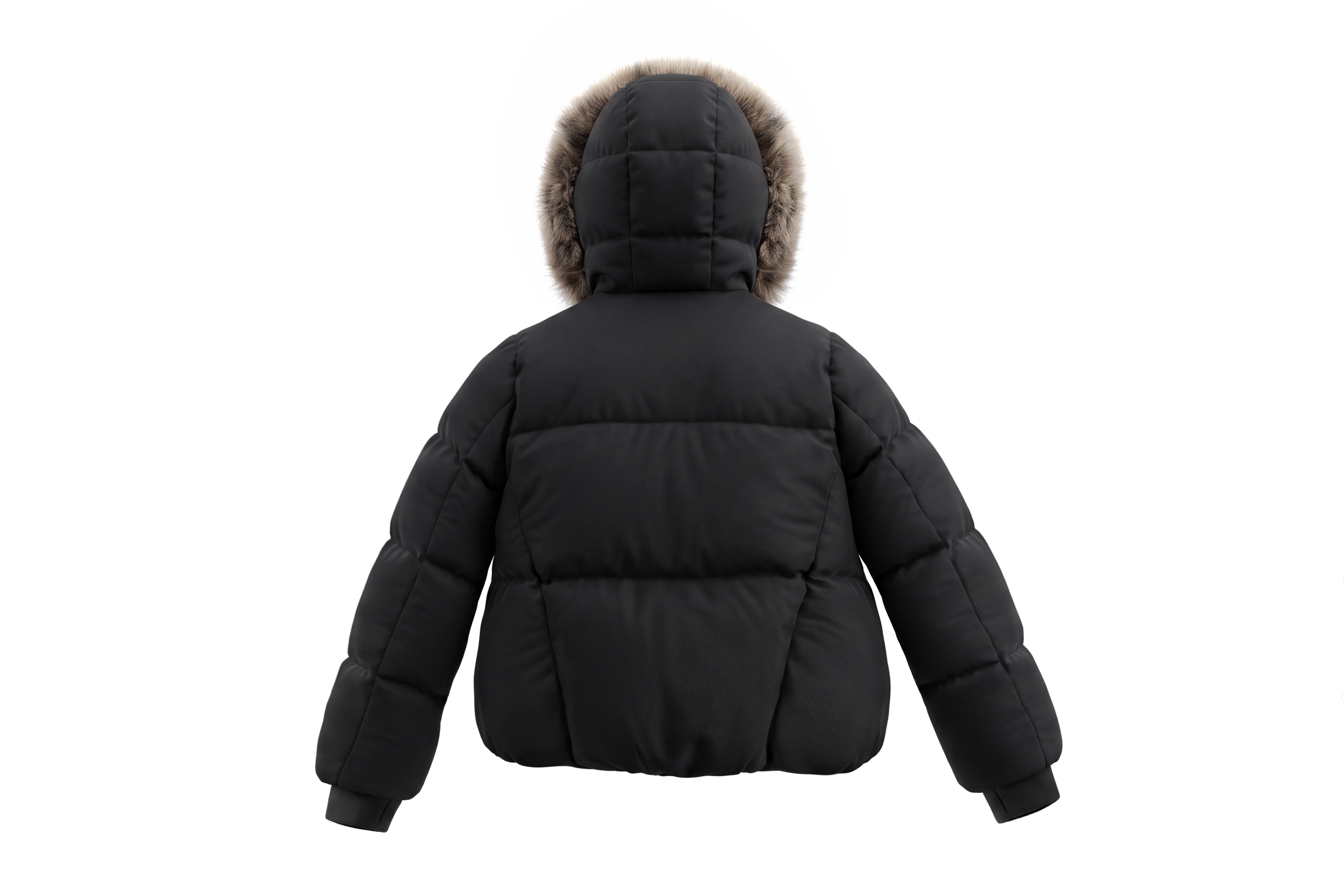 Pramie Fluted Neck Bomber Jacket