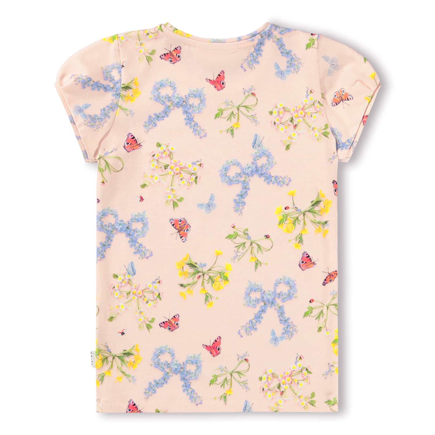 Molo Flower Bows T-shirt Short Sleeve