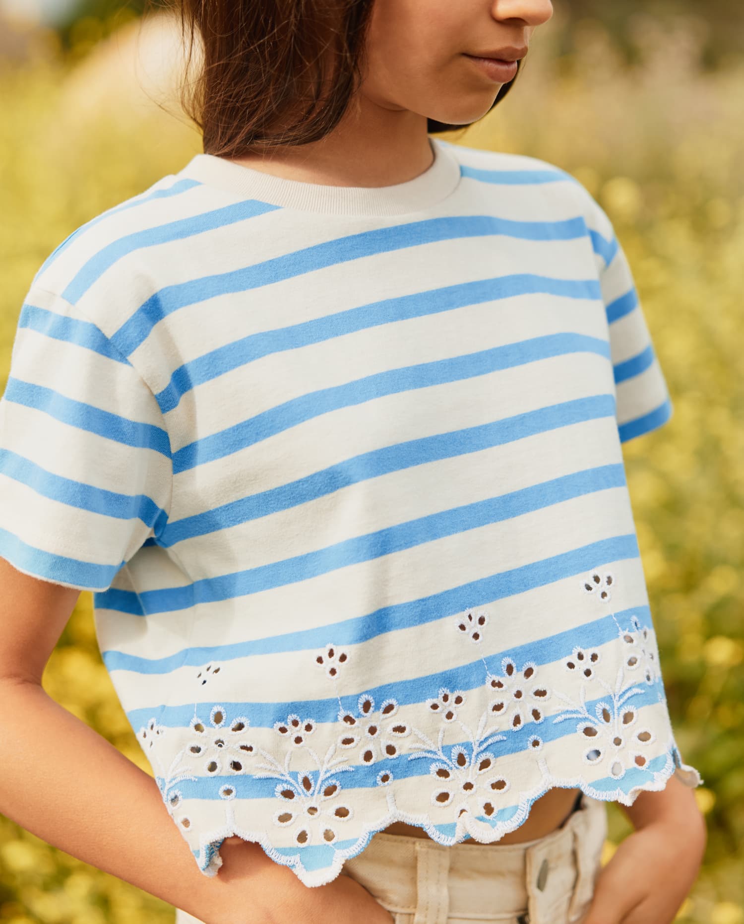 Molo Fresh Stripe T-shirt Short Sleeve