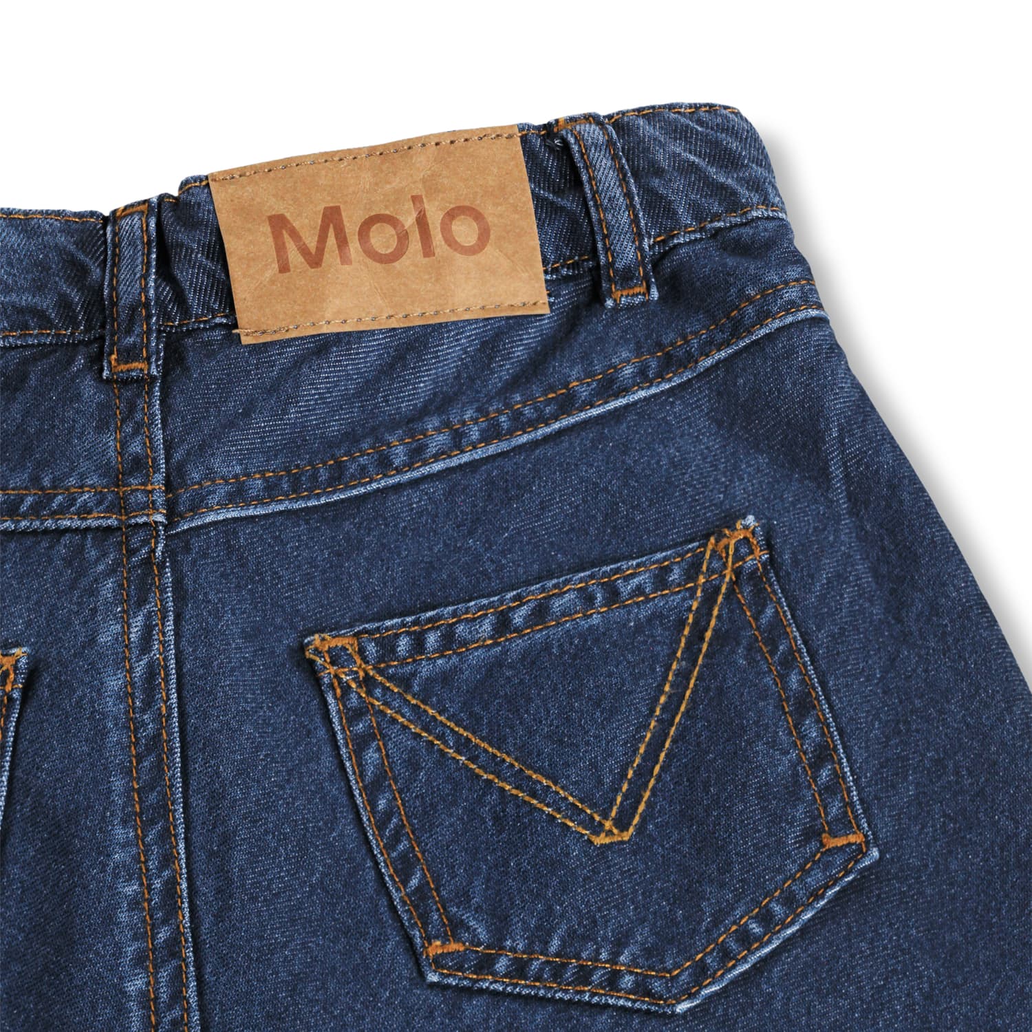 Molo Washed Blue Skirt
