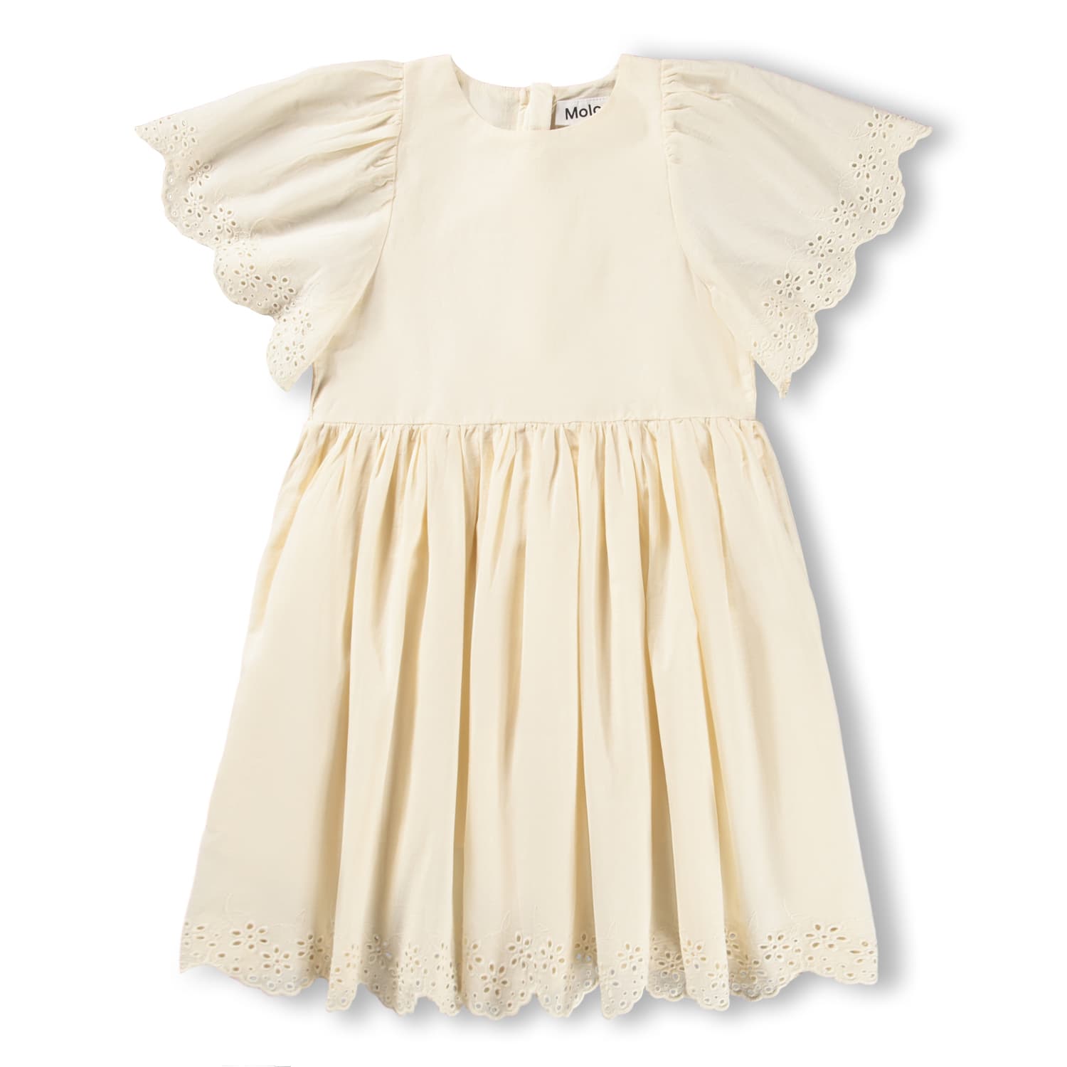 Molo Girls Pearled Ivory Dress – Once Child and Teen