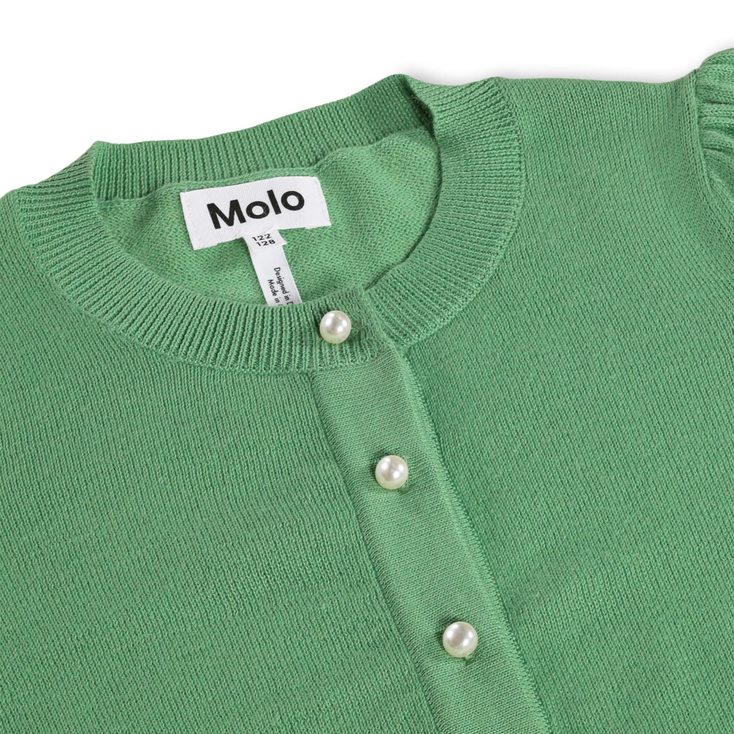 Molo Groovy Green Cardigan