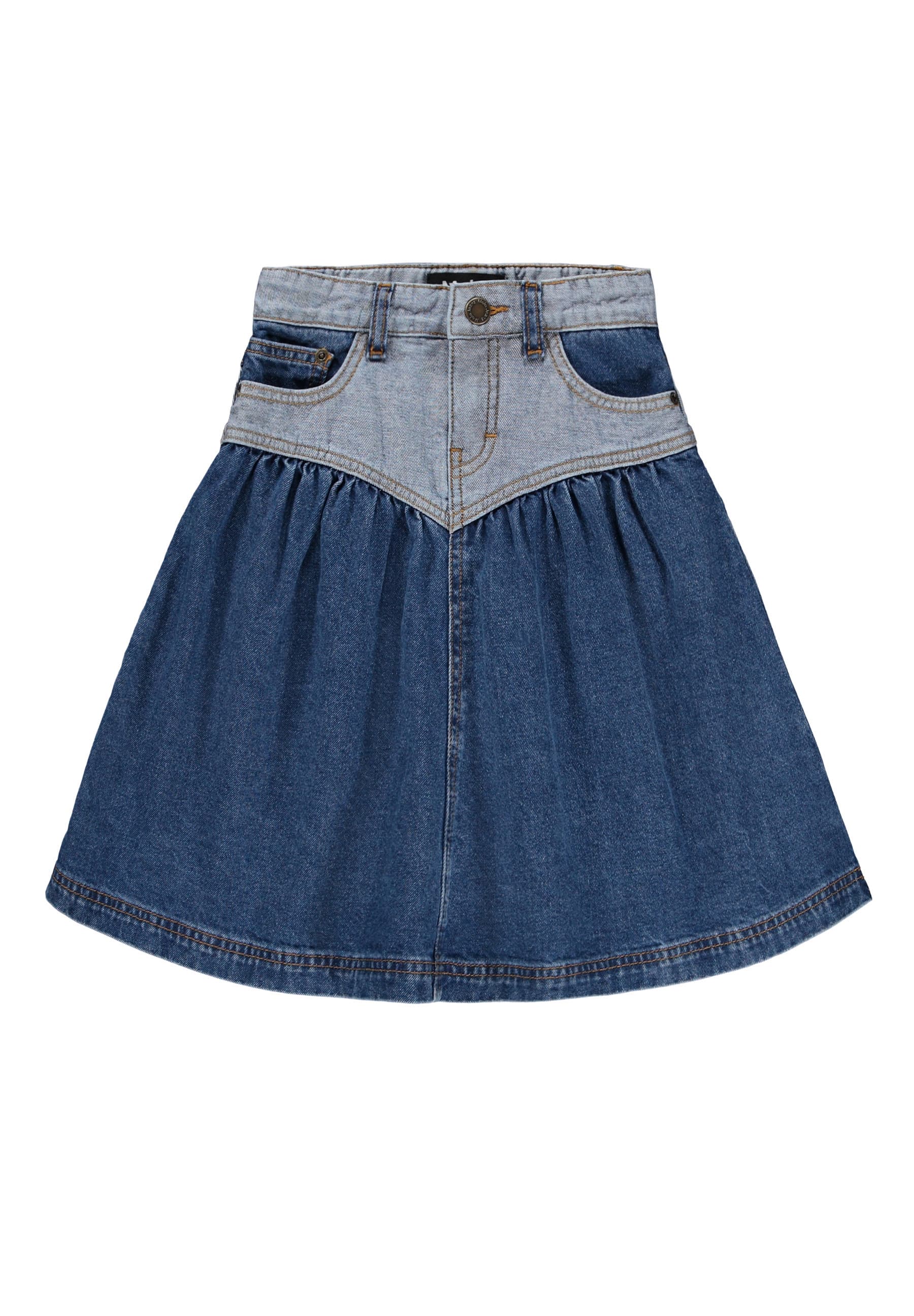 Molo Becca Two Side Denim Skirt