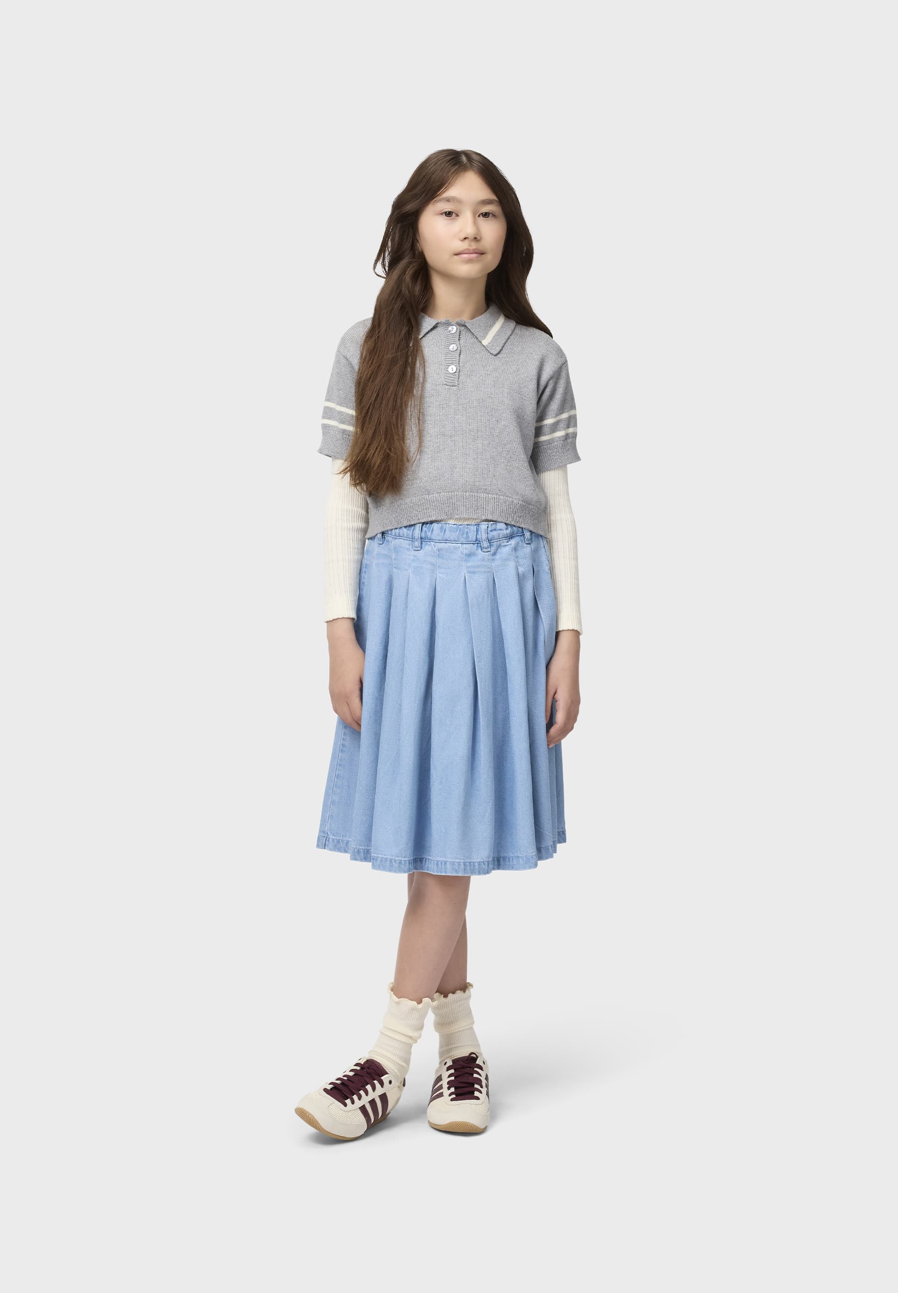 Molo Belle Washed Drapy Skirt