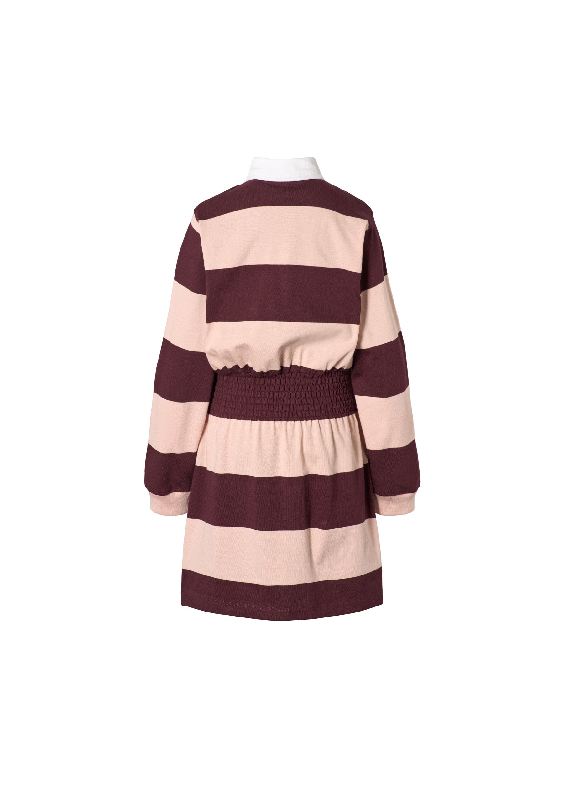 Molo Girls Carlot Berry Petal Long Sleeve Dress