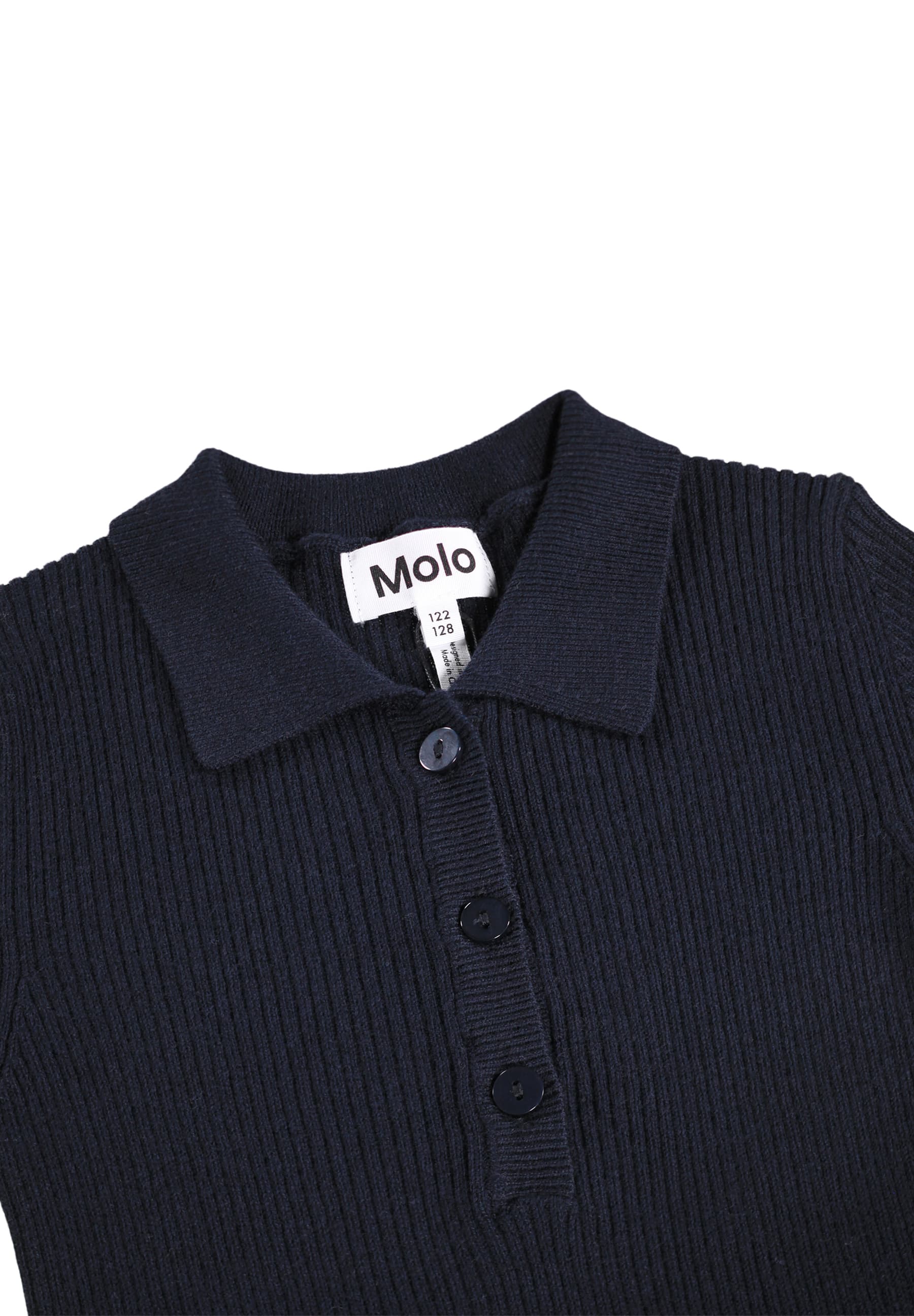 Molo Cecilia Navy Blazer Long Sleeve Dress
