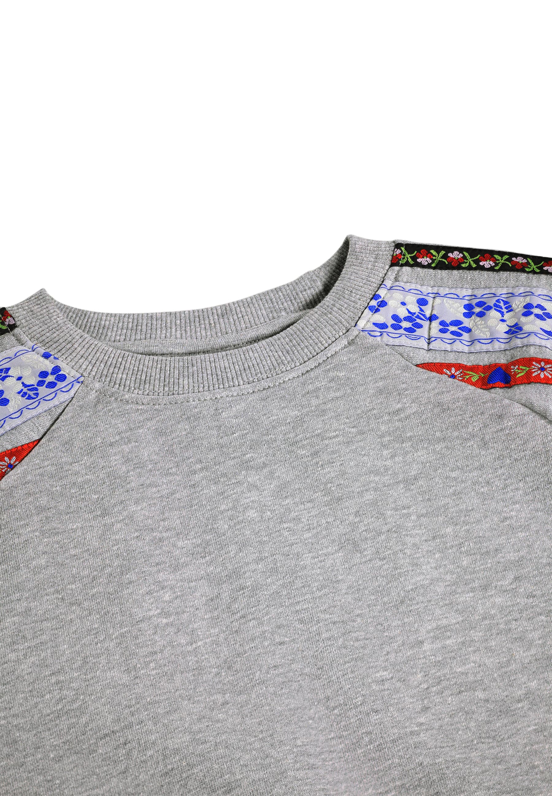 Molo Milou Grey Melange Sweatshirt