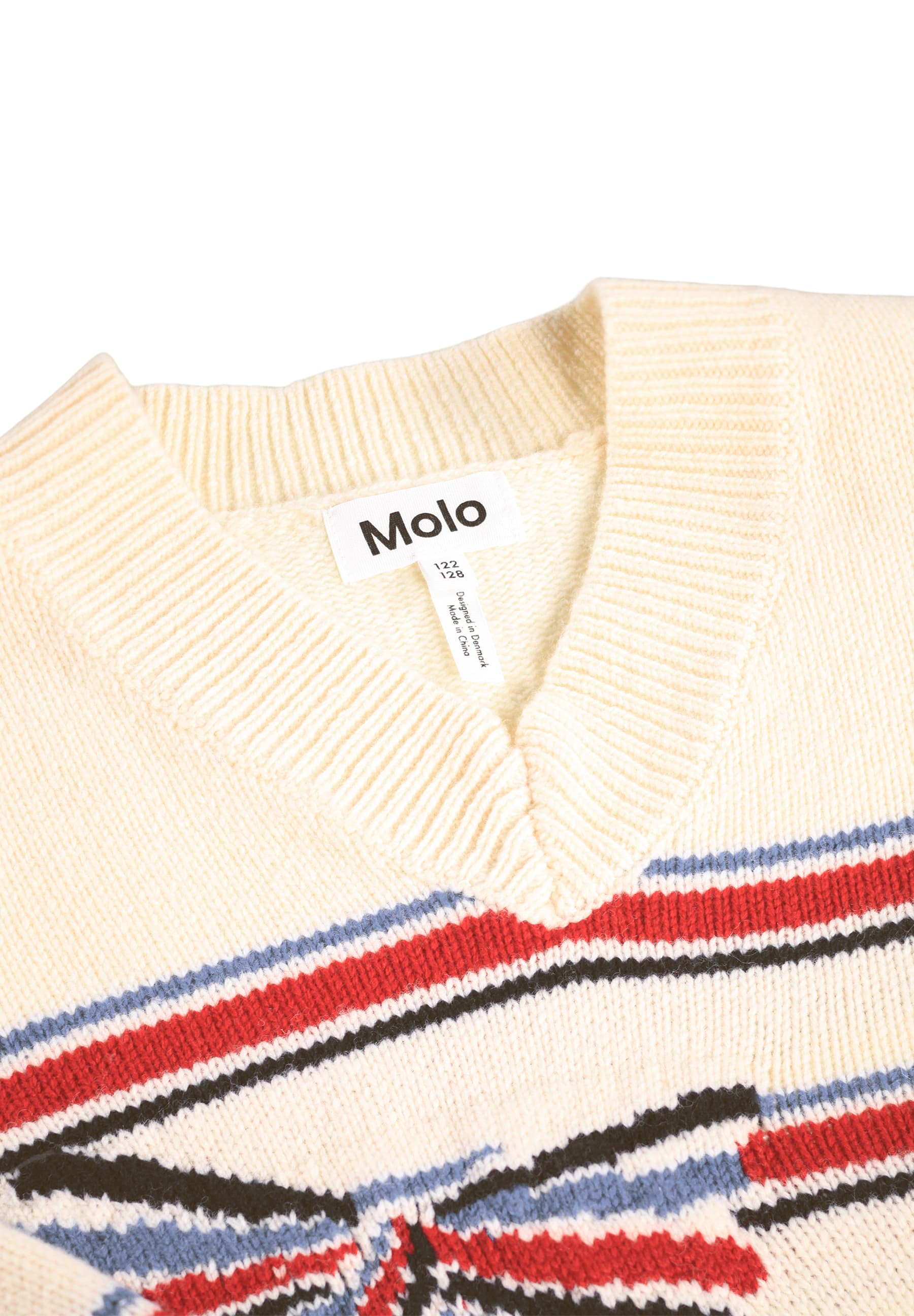 Molo Gwenda Stripy Bows Sweater
