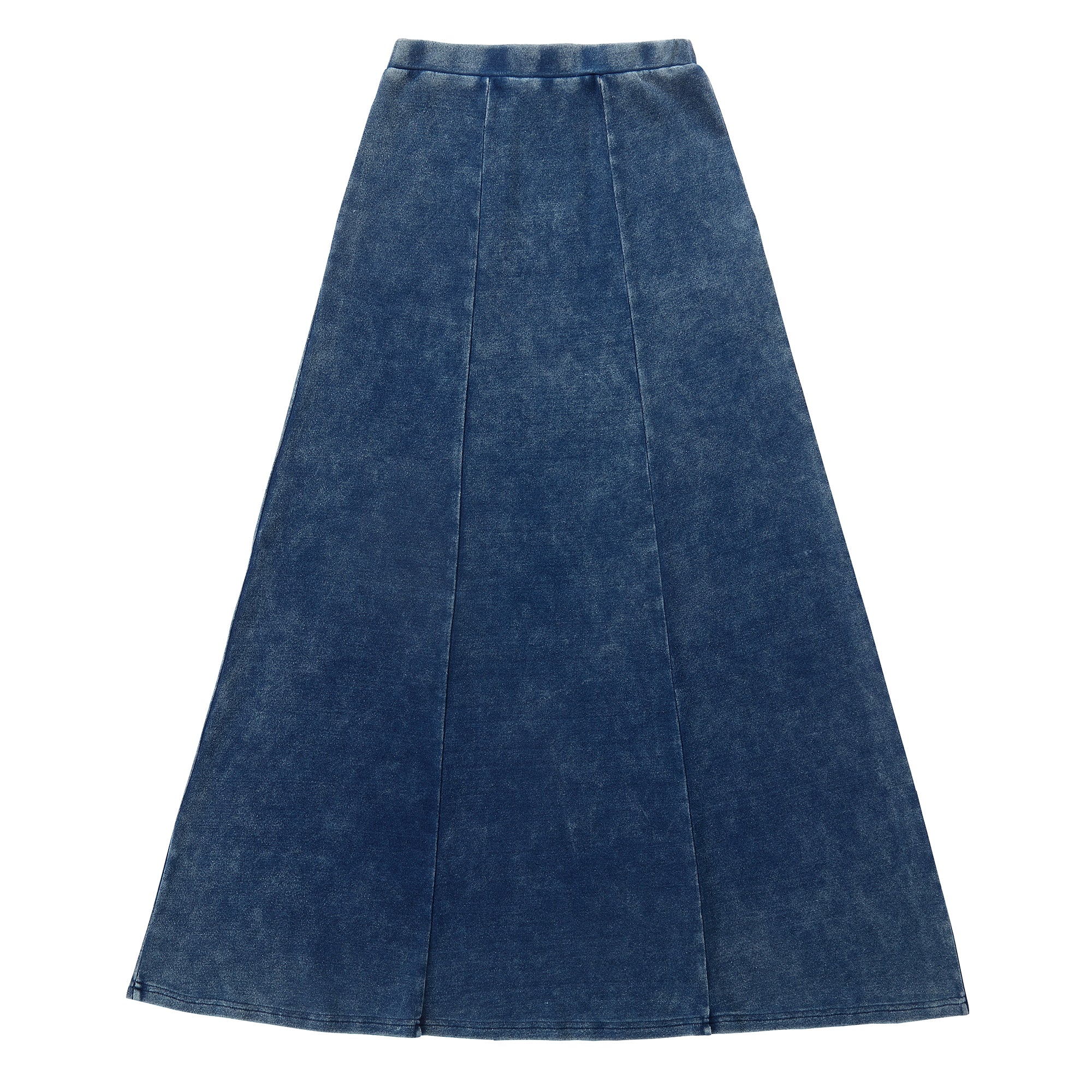 Duet Dark Denim Wash Panel Pocket Skirt