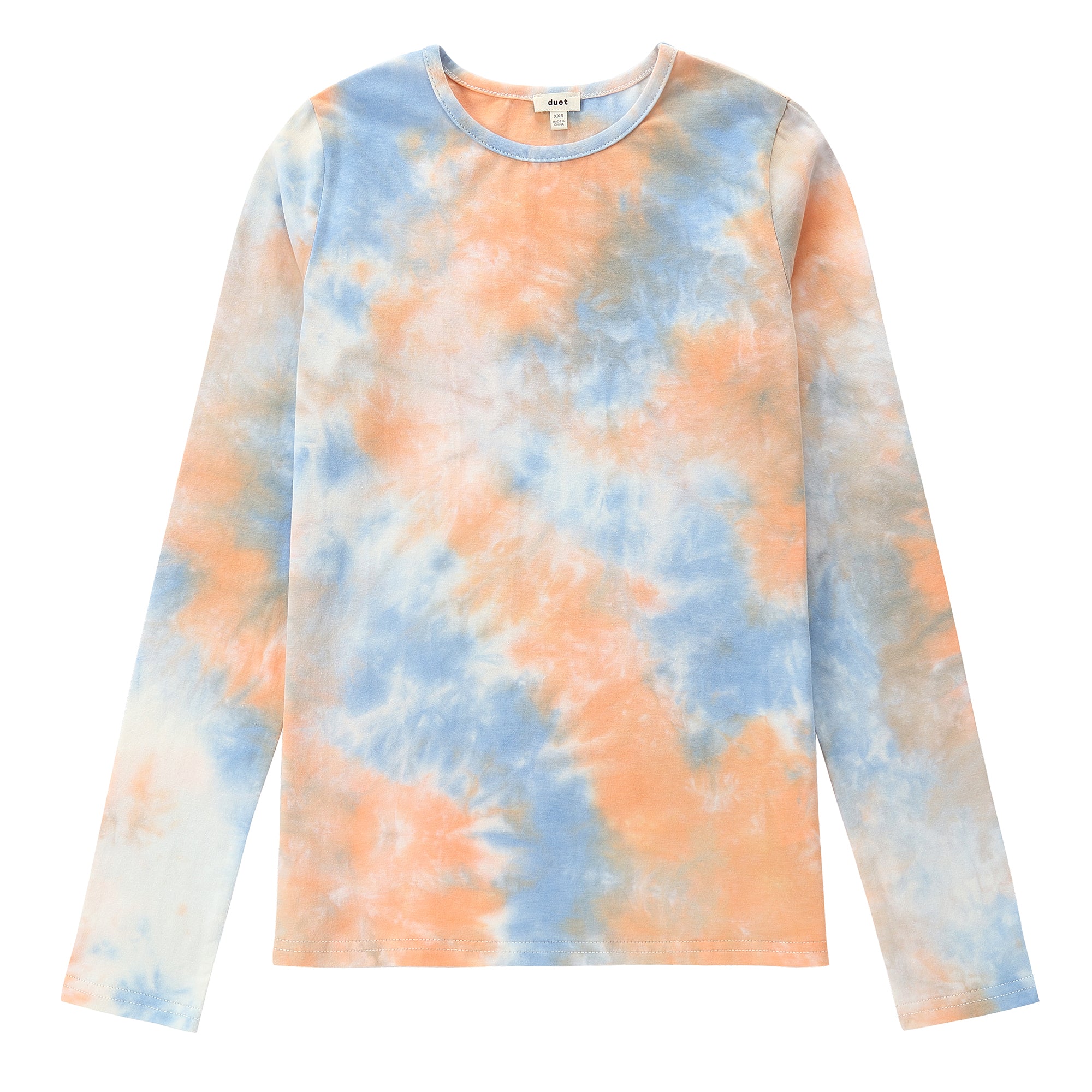Duet Orange Tie Dye Tee