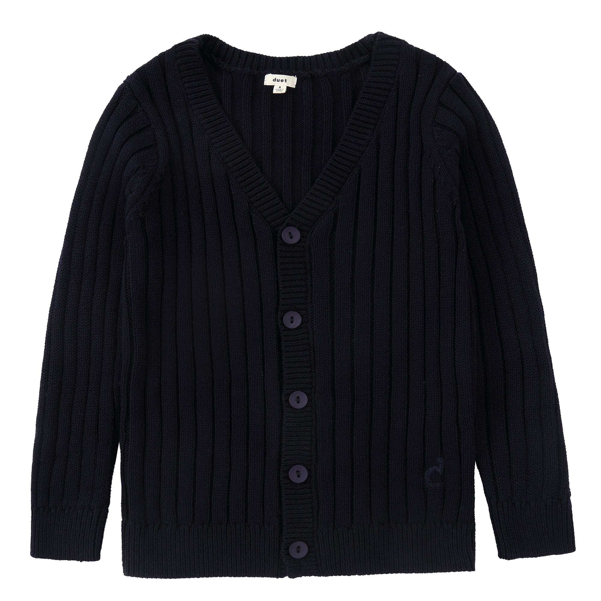 Duet Navy Knit Cardigan