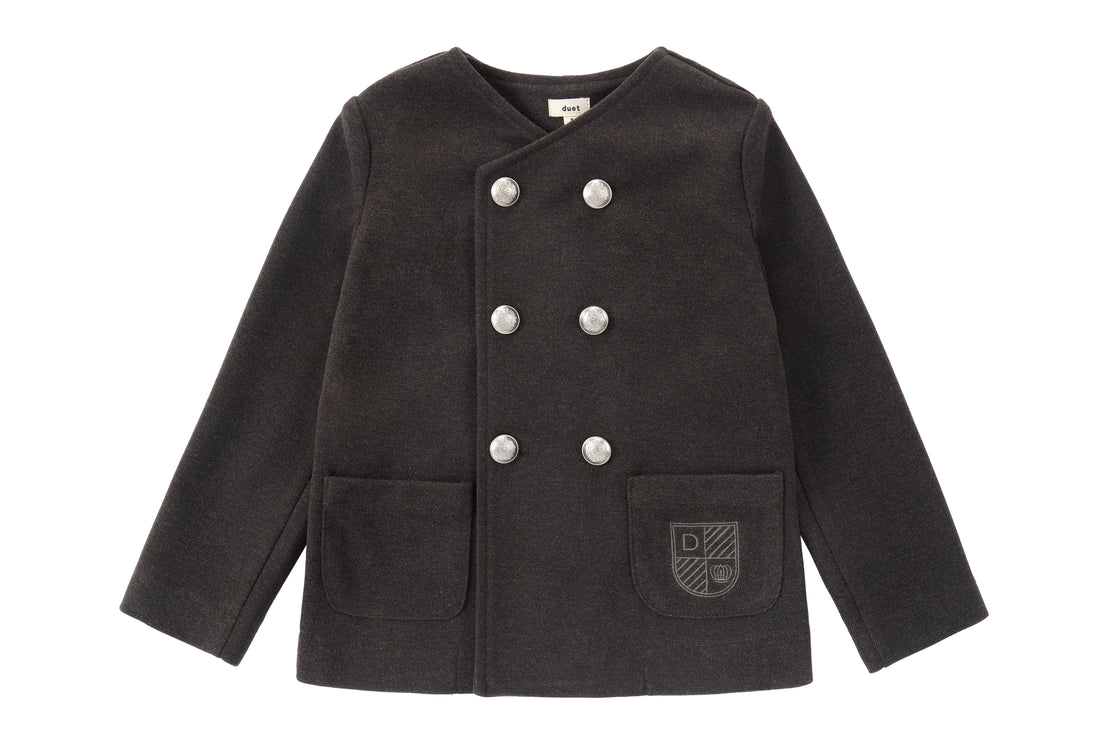 Duet Grey Double Breasted Blazer