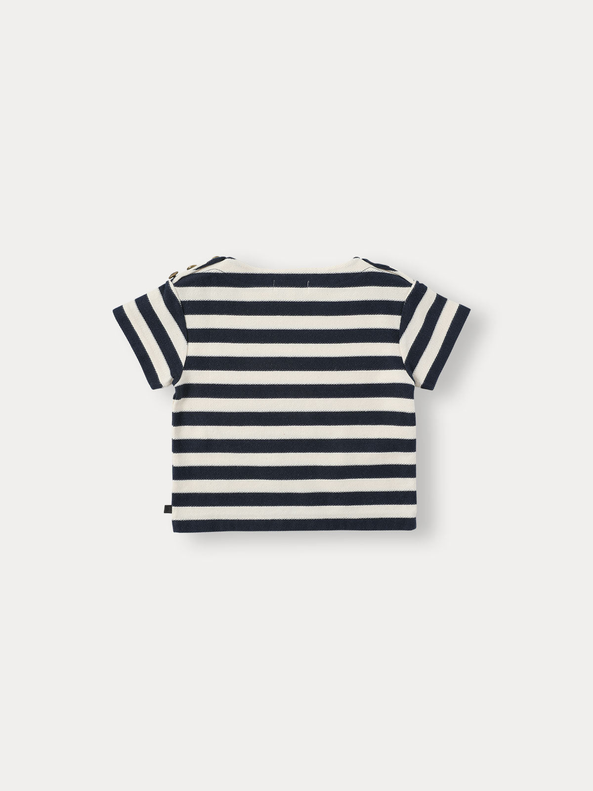 Bene Bene Marine Button T-Shirt