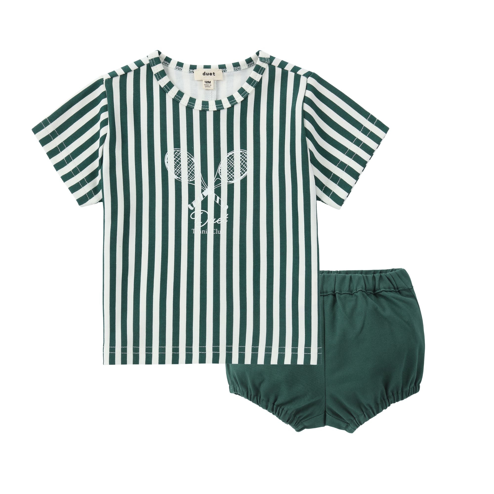 Duet Baby Tennis Club T-Shirt Set