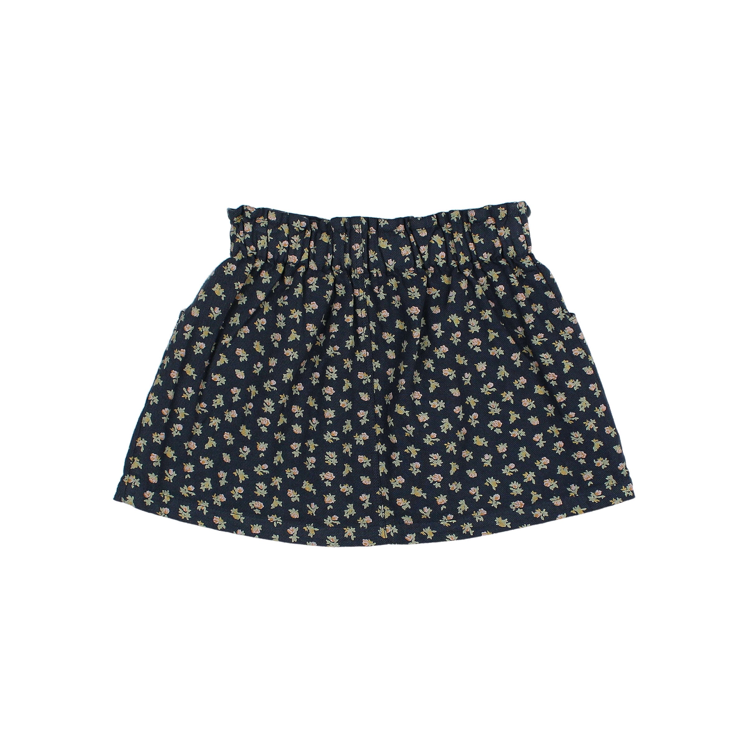 Buho Girls Navy Cottage Midi Skirt