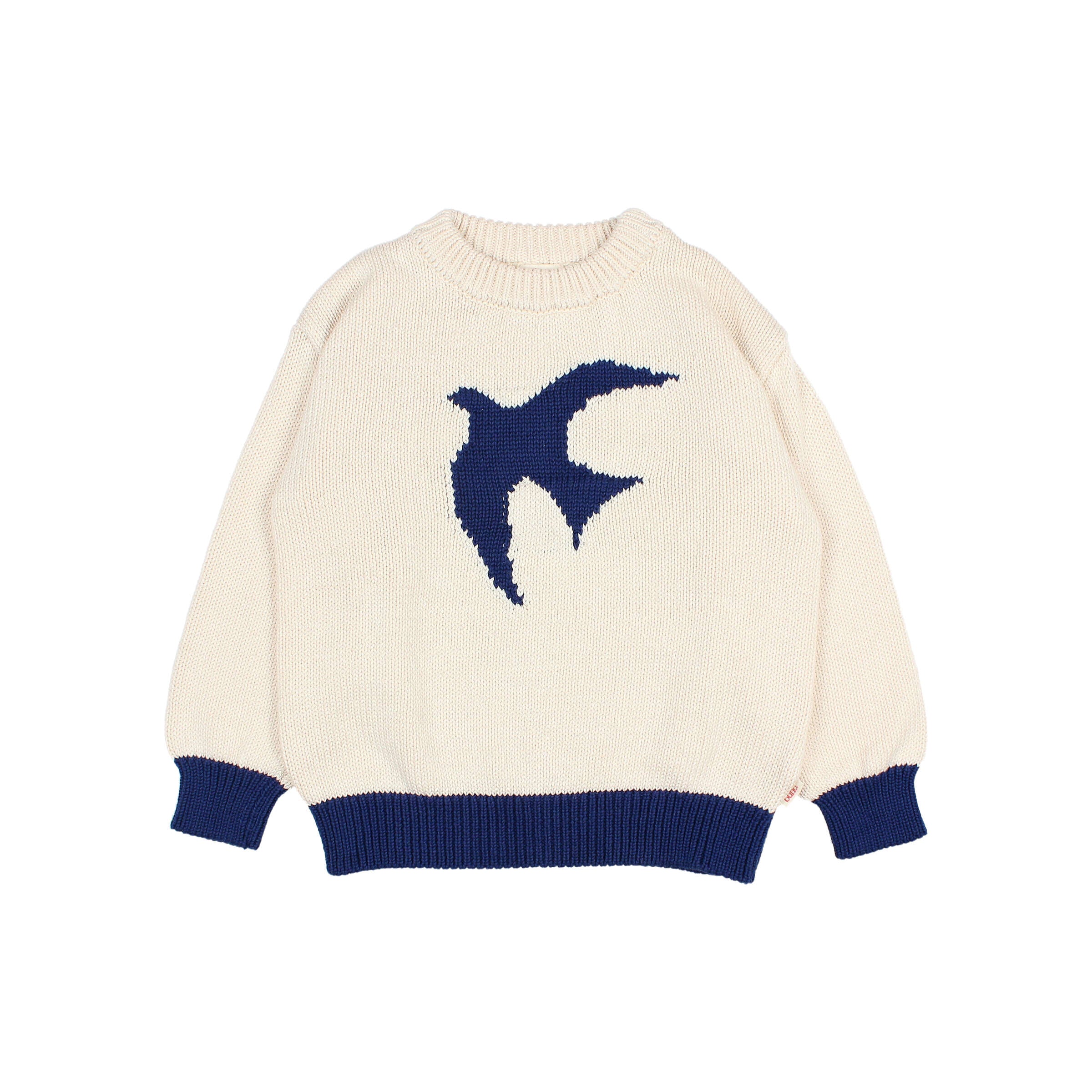 Buho Kids Ecru Bird Sweater