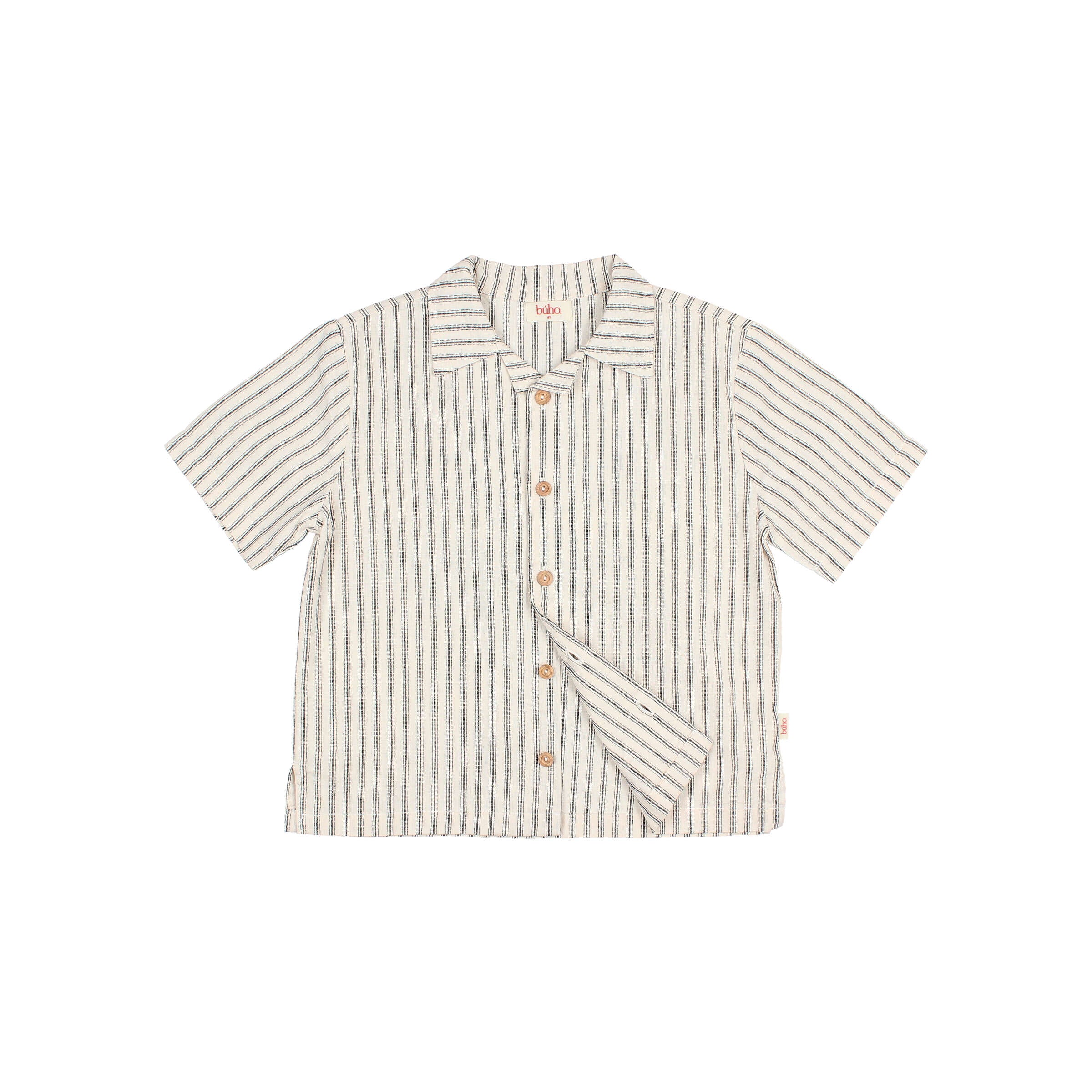 Buho Linen Striped Shirt