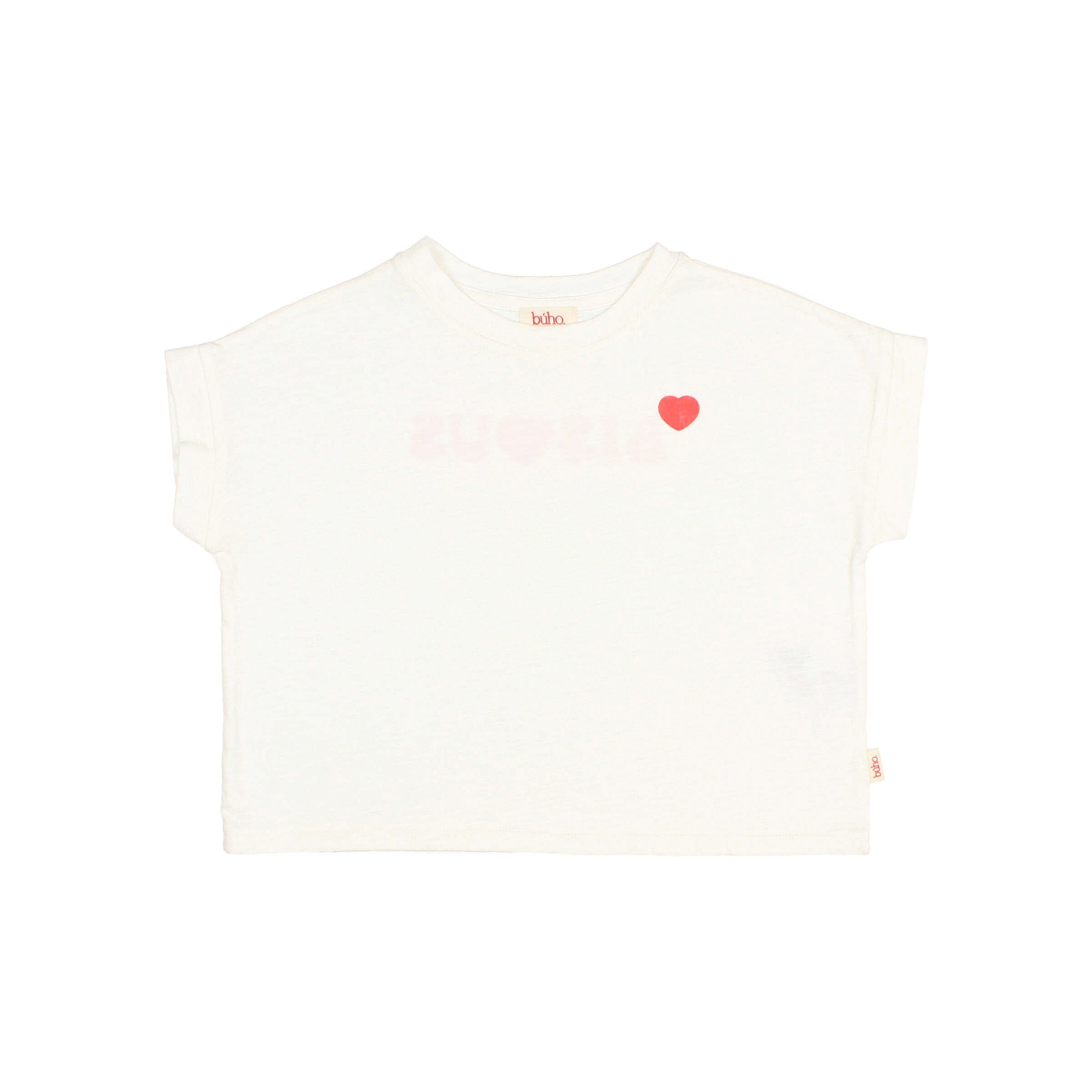 Buho White Bisous T-shirt