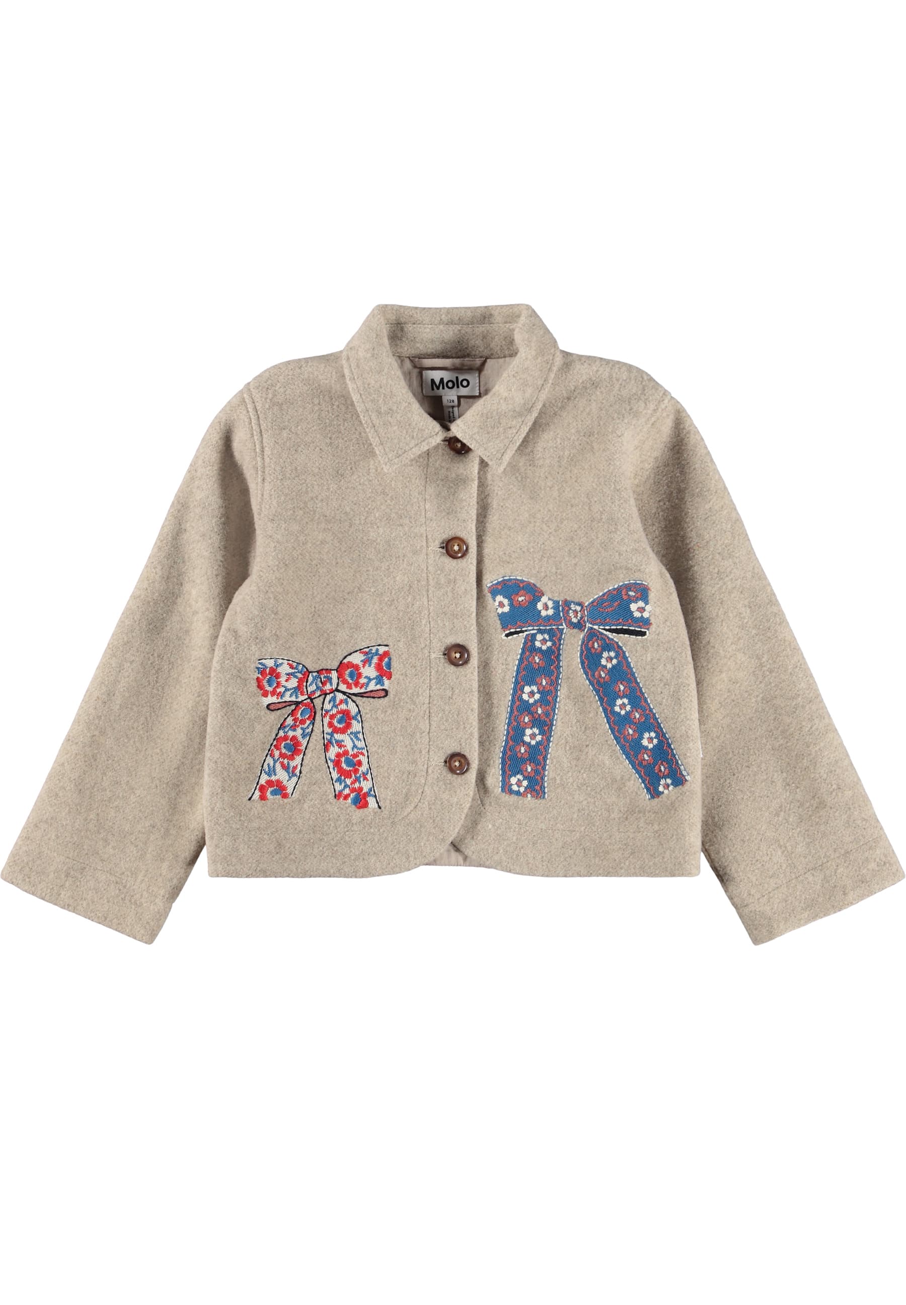 Molo Girls Harmoney Oatmeal Melange Blazer