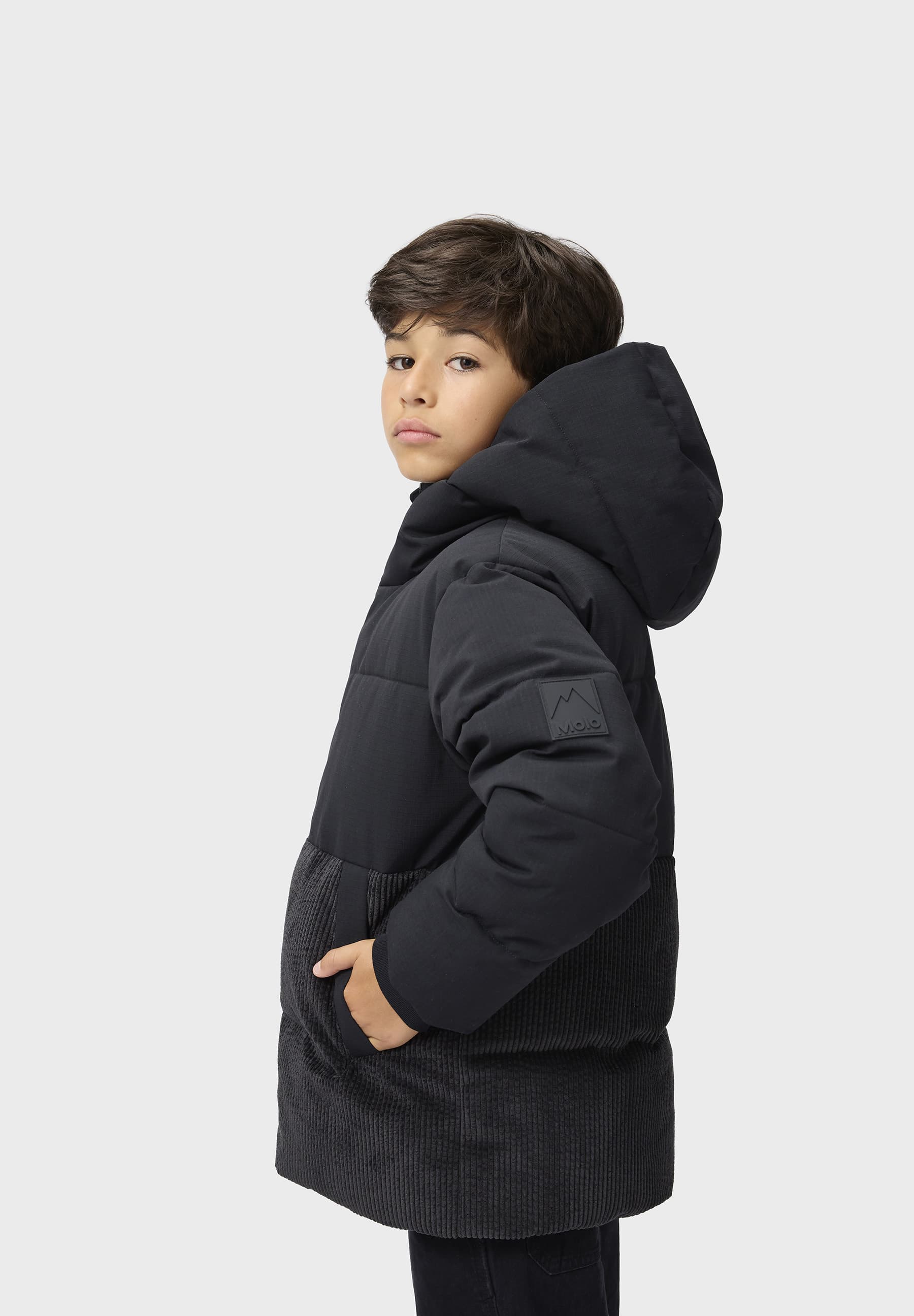Molo Boys Hilo Black Jacket