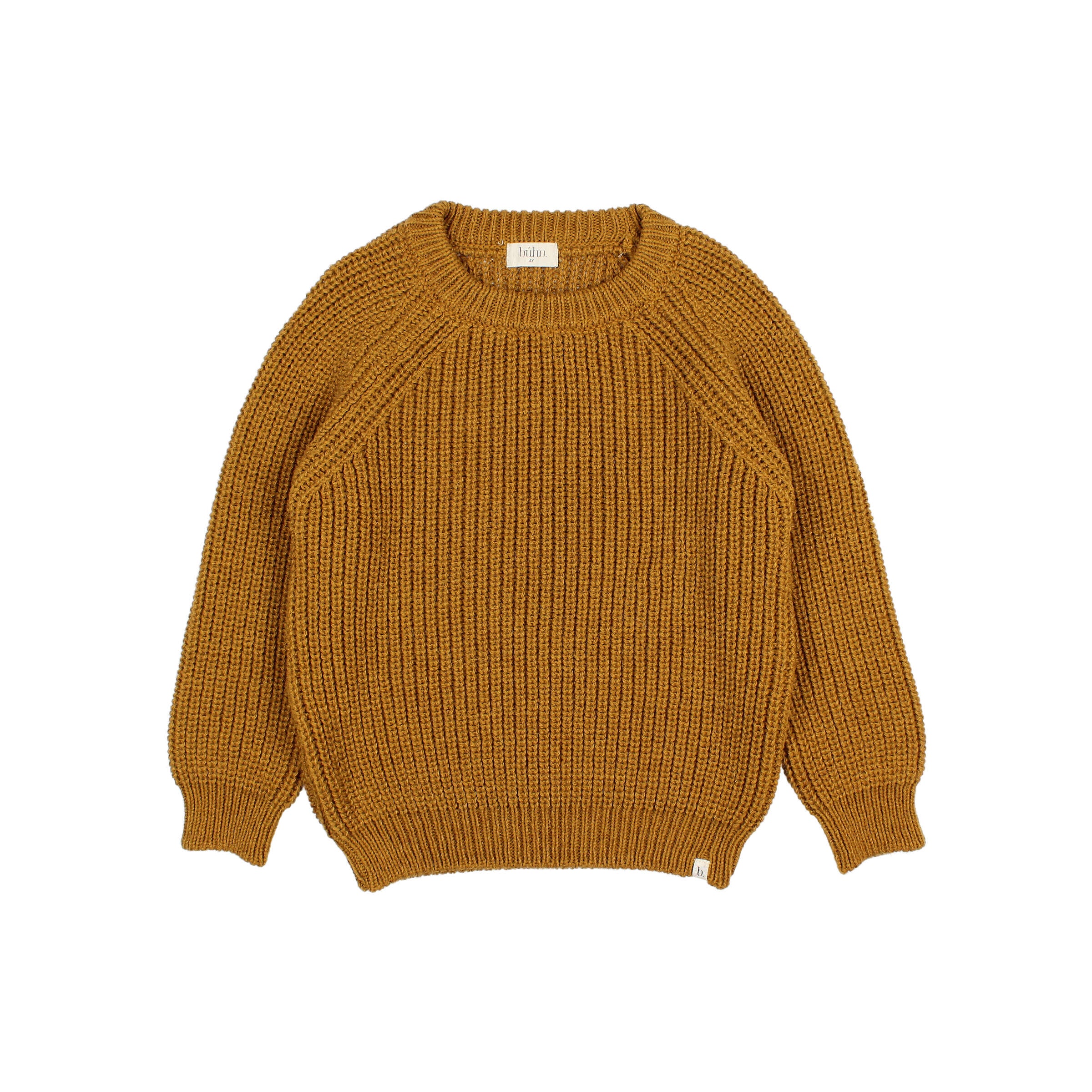 Buho Ocre Soft Knit Sweater