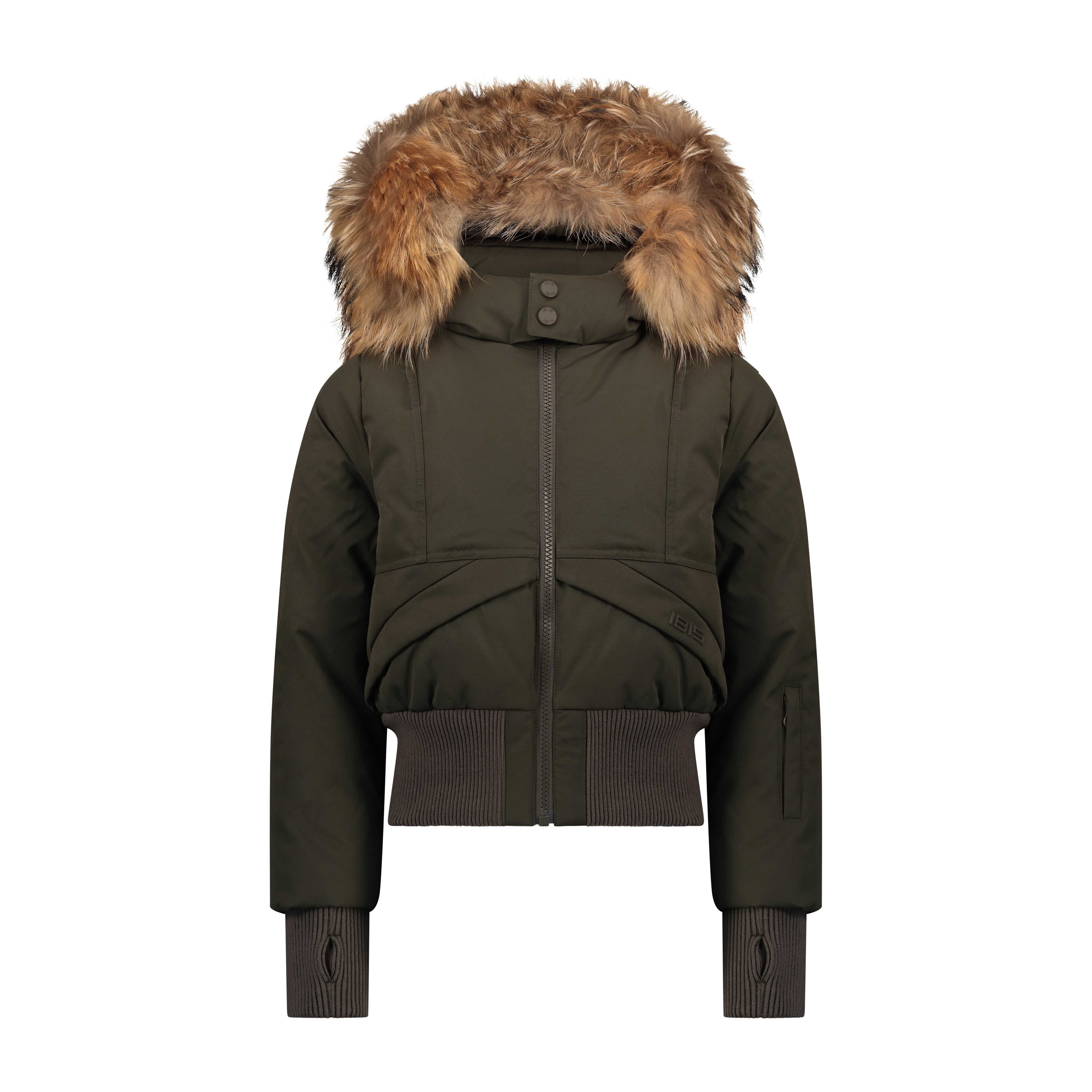 Ibis Narrative Olive Girls Covered Pocket Bomber