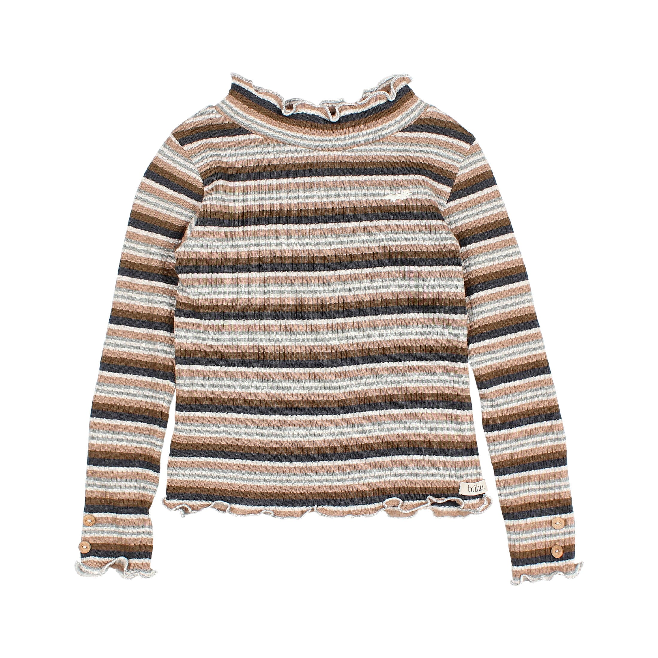 Buho Striped Turtleneck