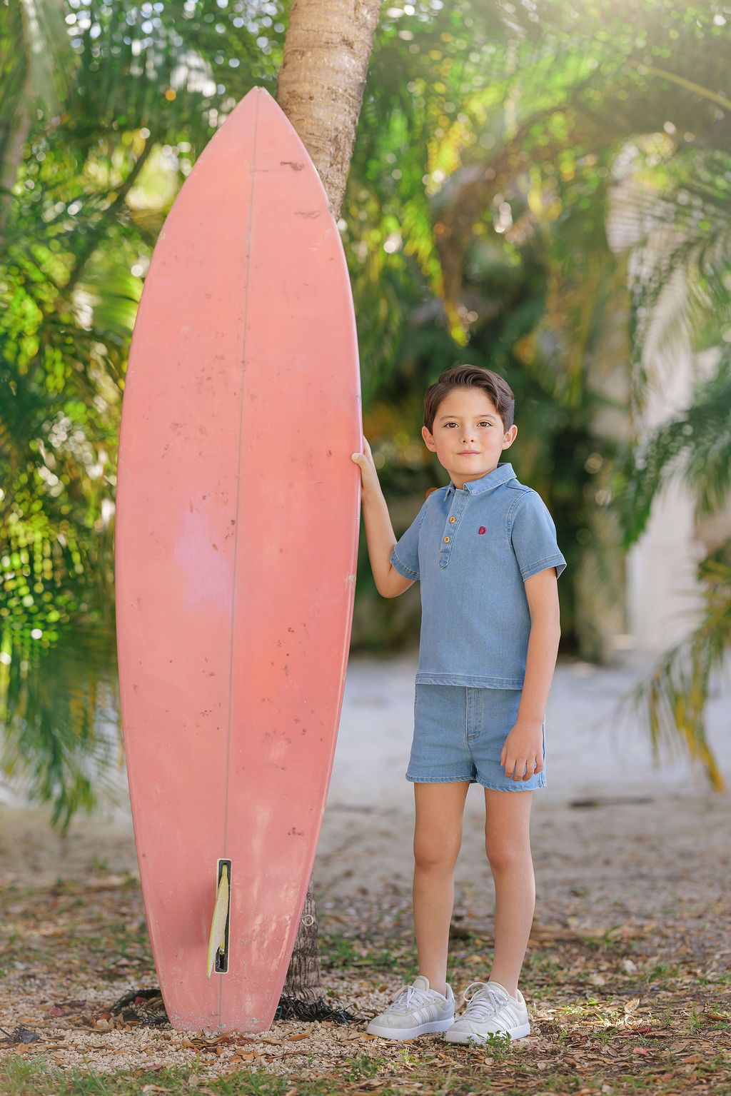 Duet Boys Signature Denim Collared Shirt