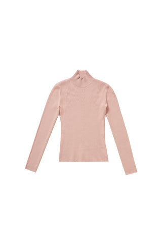Elle Oh Elle Pink High Neck Sweater
