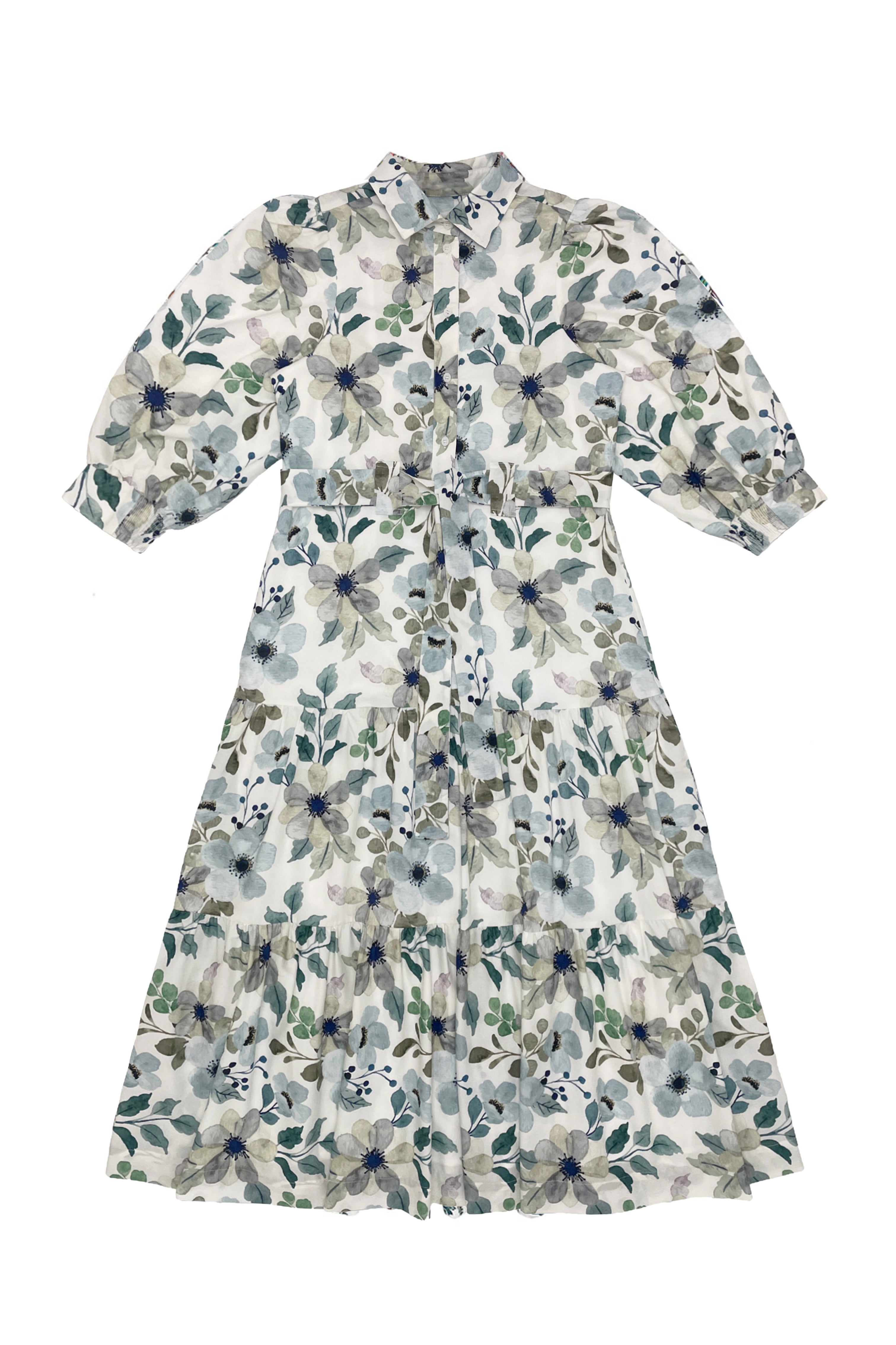 Elle Oh Elle Scarlet Dress Flower Print