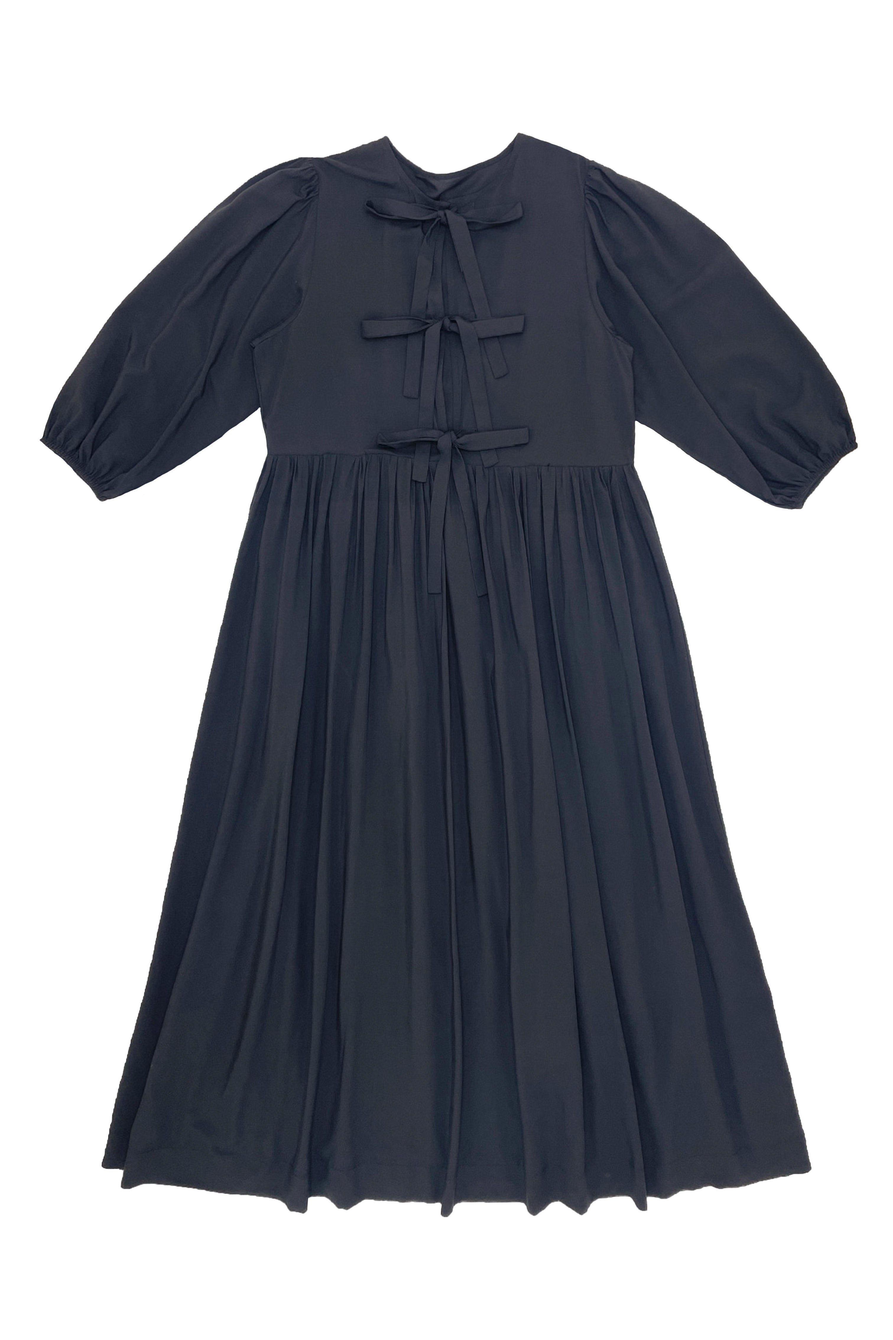 Elle Oh Elle Briget Dress With Bows Black