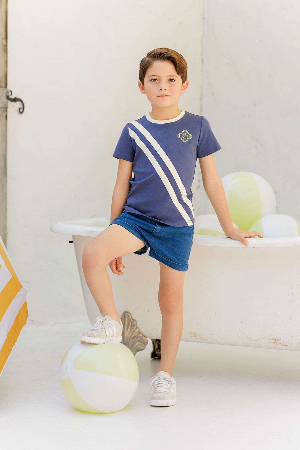 Boys Stripe Edit T-Shirt