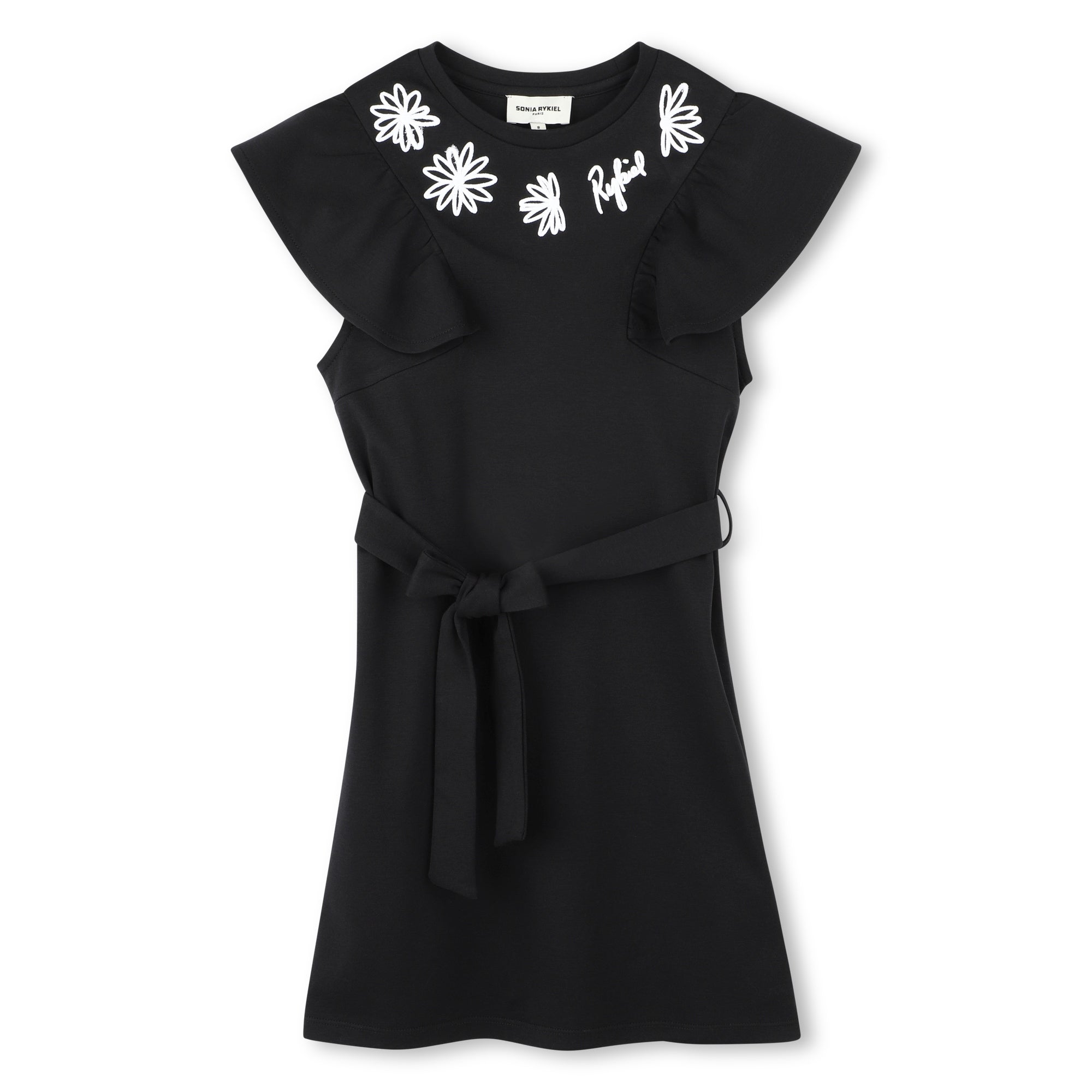 Sonia Rykiel Black Short Sleeved Dress