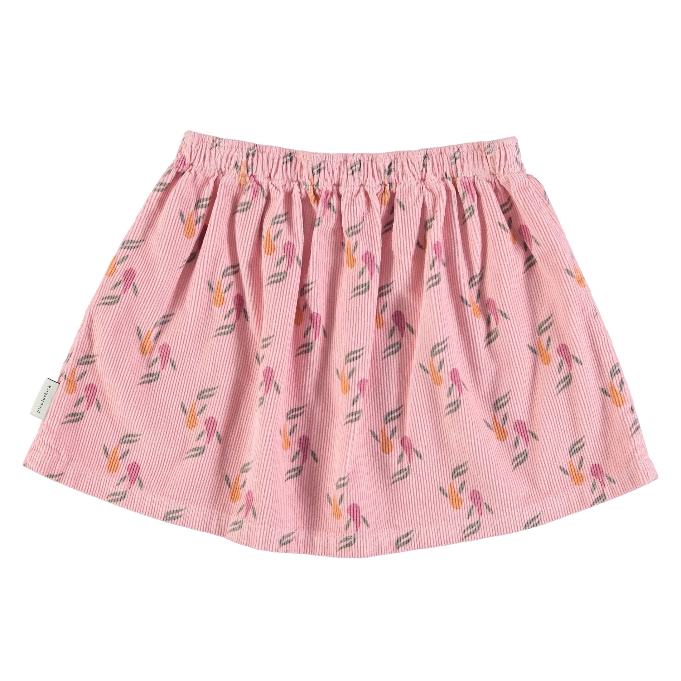 Piupiuchick Pink with Multicolor Fish Short Skirt