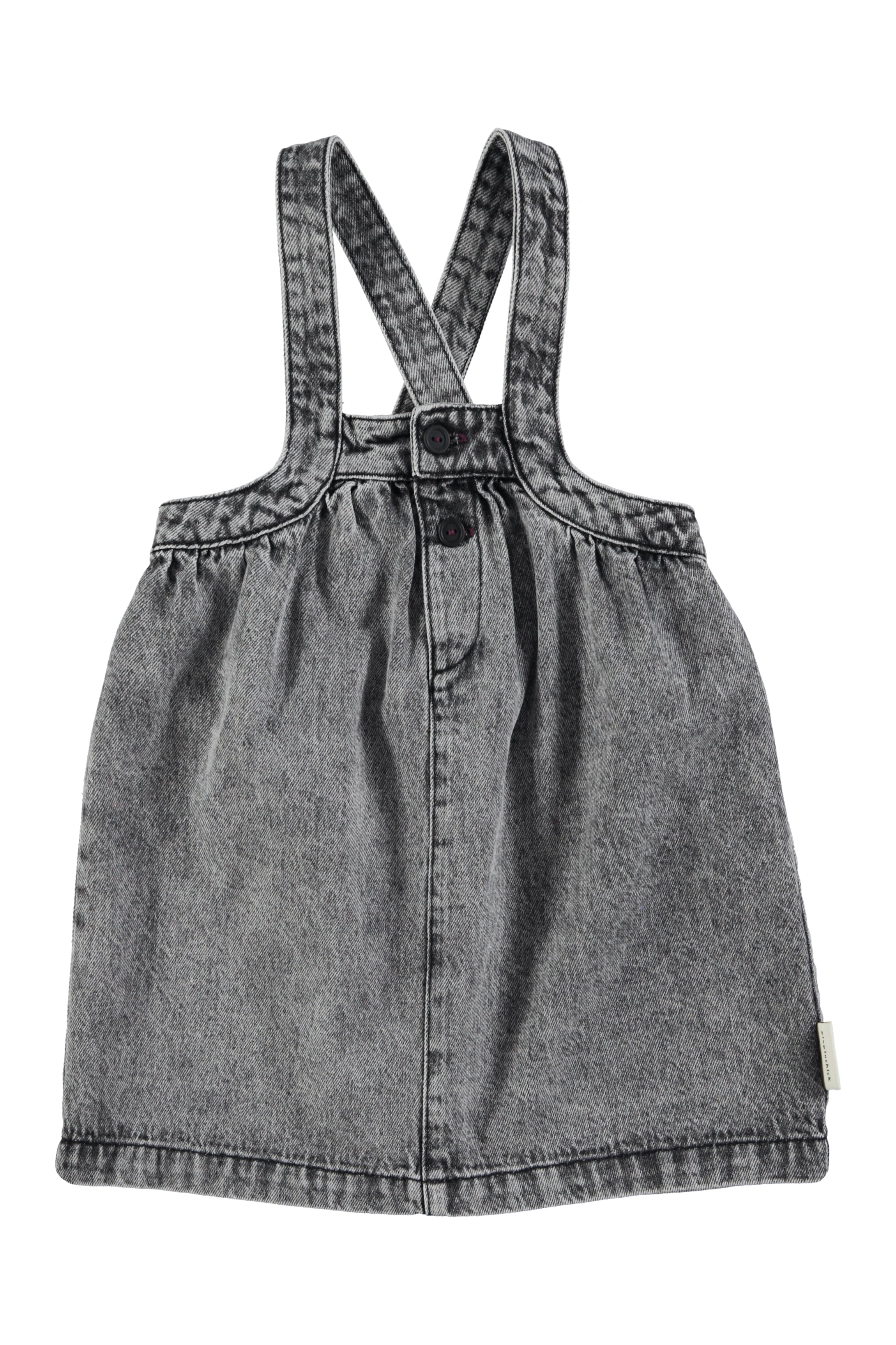 ワンピース Tippi Pinafore  Black Denim 2Y Apron_Pinafore_in_Black_Denim_