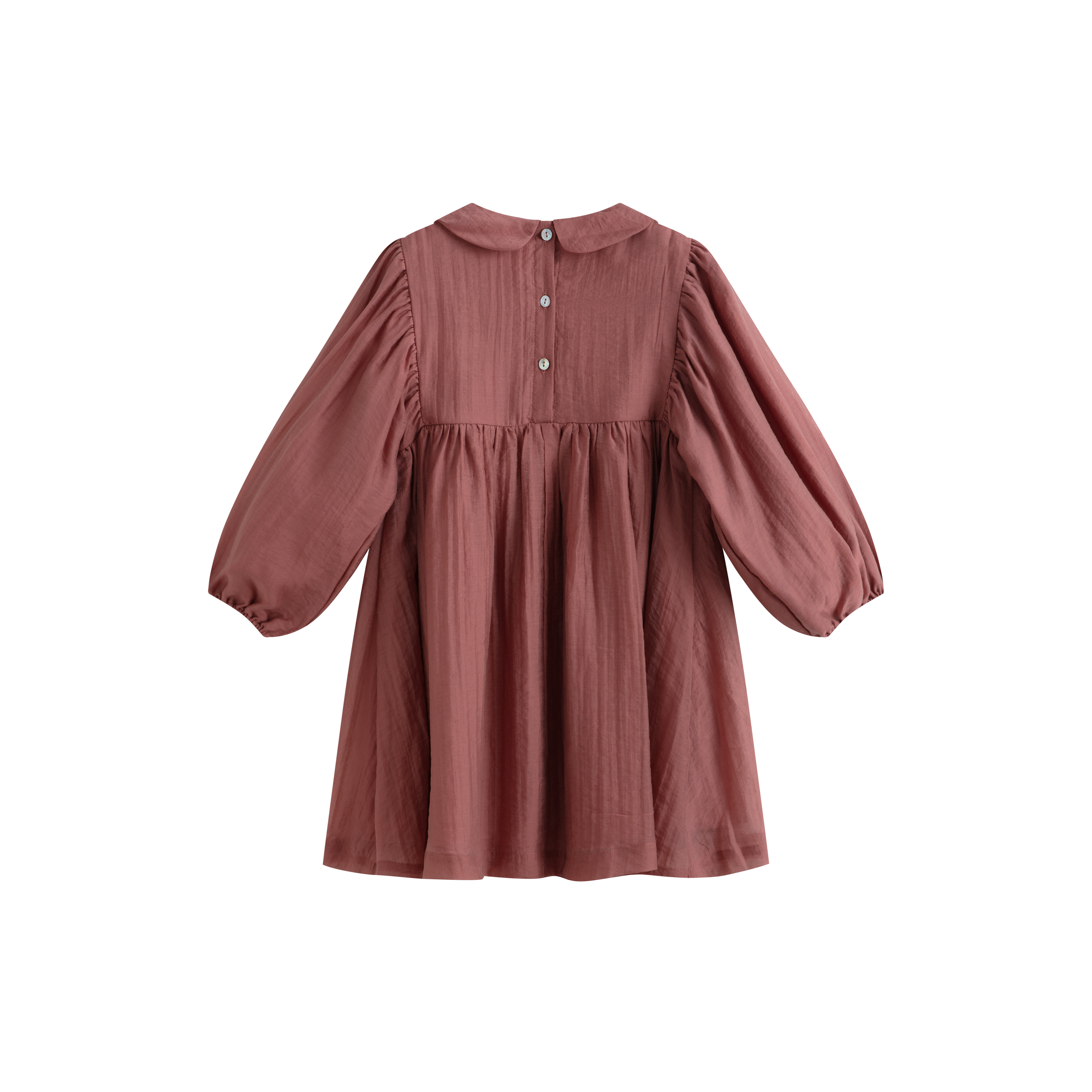 Cera Una Volta Girls Terracotta Petra Dress
