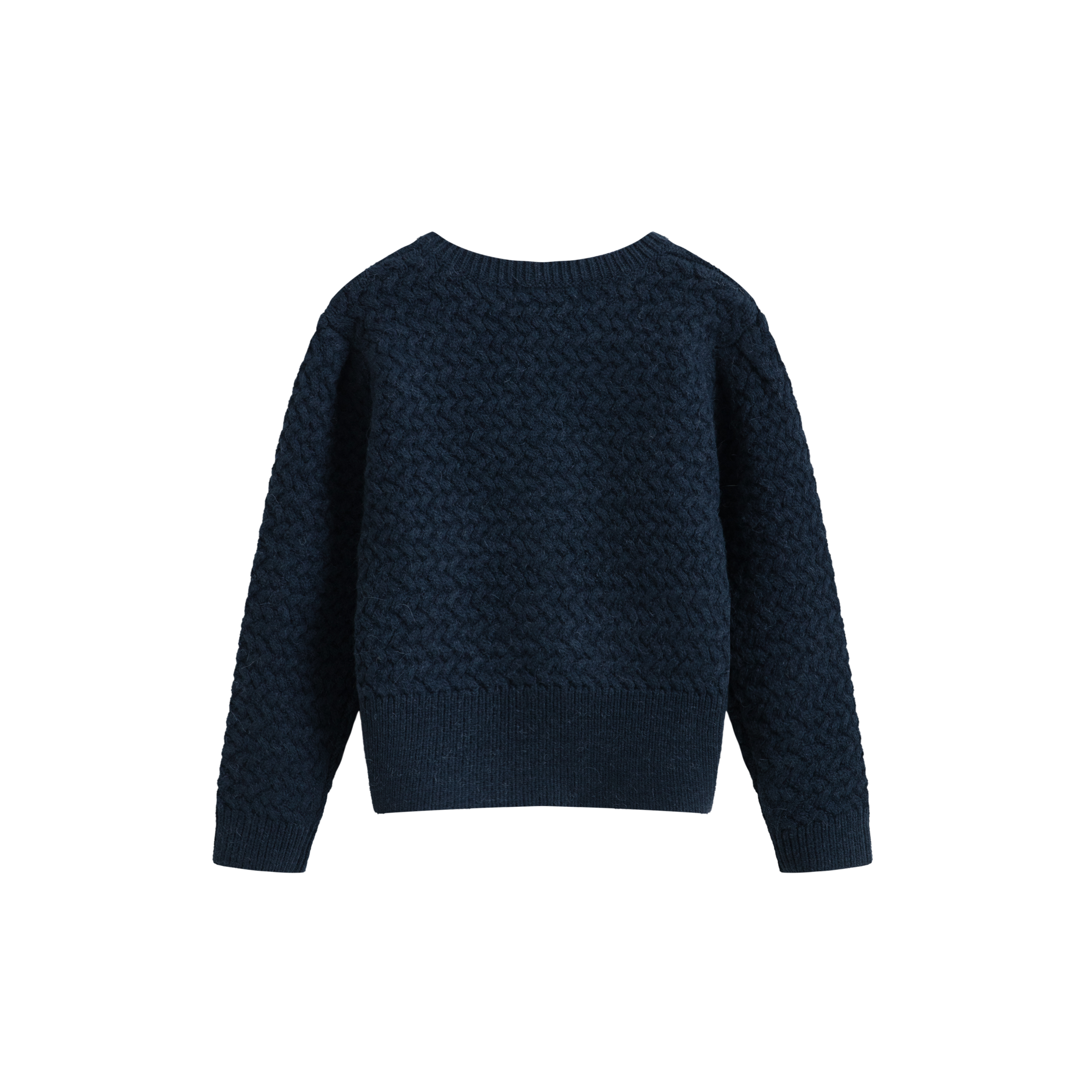 Cera Una Volta Girls Navy Blue Stefania Pullover