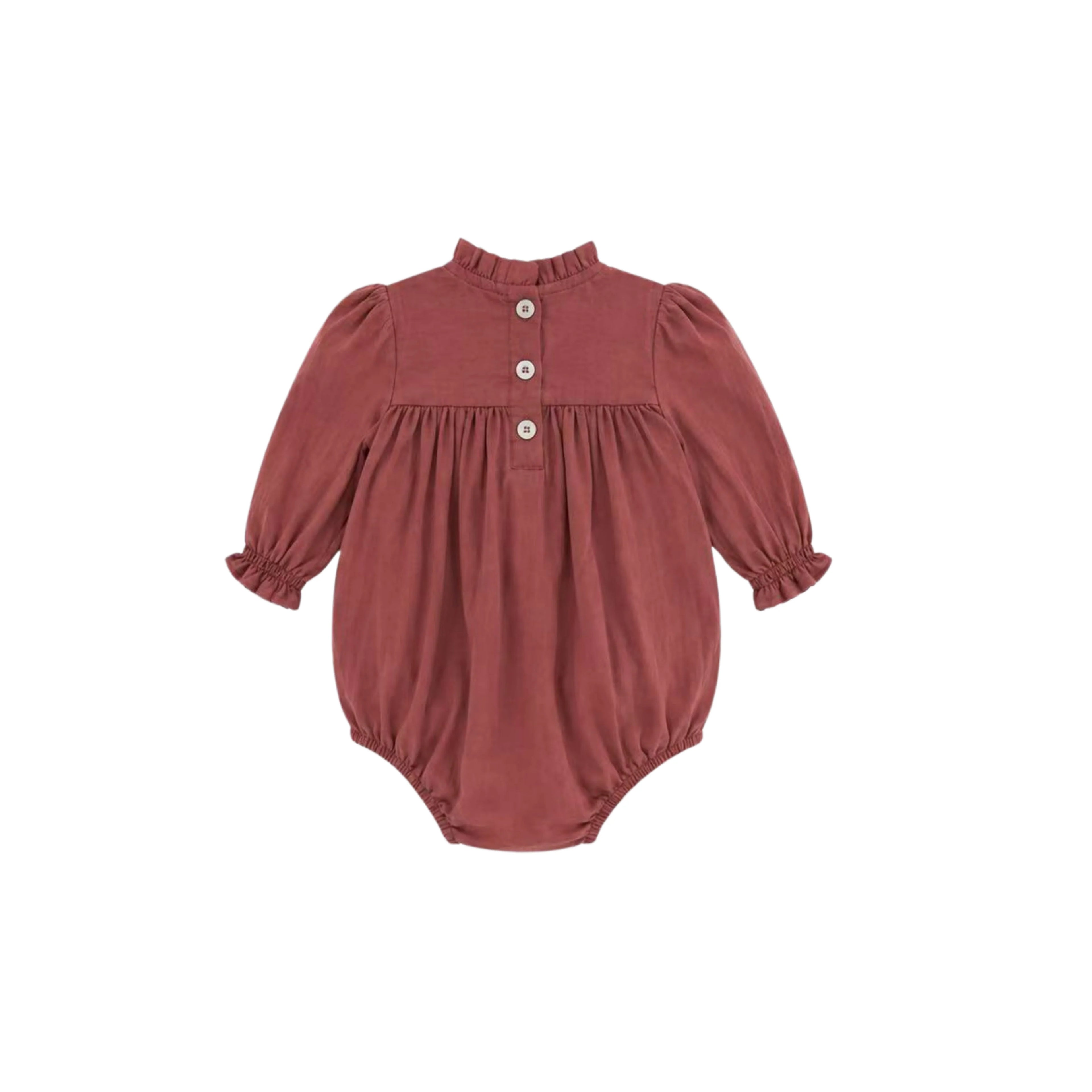 Cera Una Volta Baby Terracotta Mara Romper